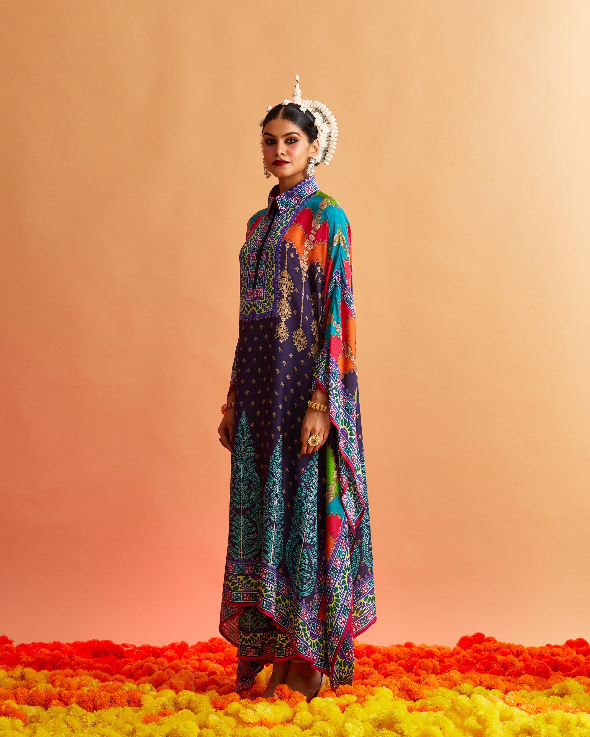 Ganjam : Sharifa - Purple/Multi