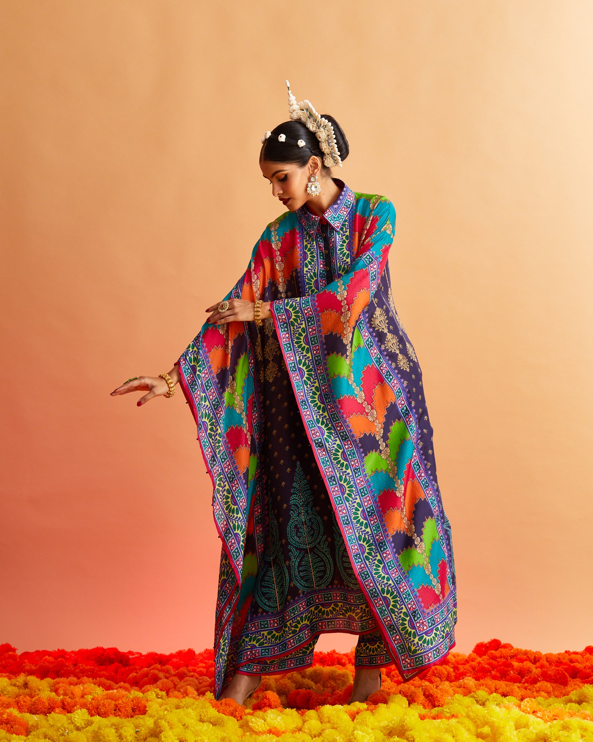 Ganjam : Sharifa - Purple/Multi