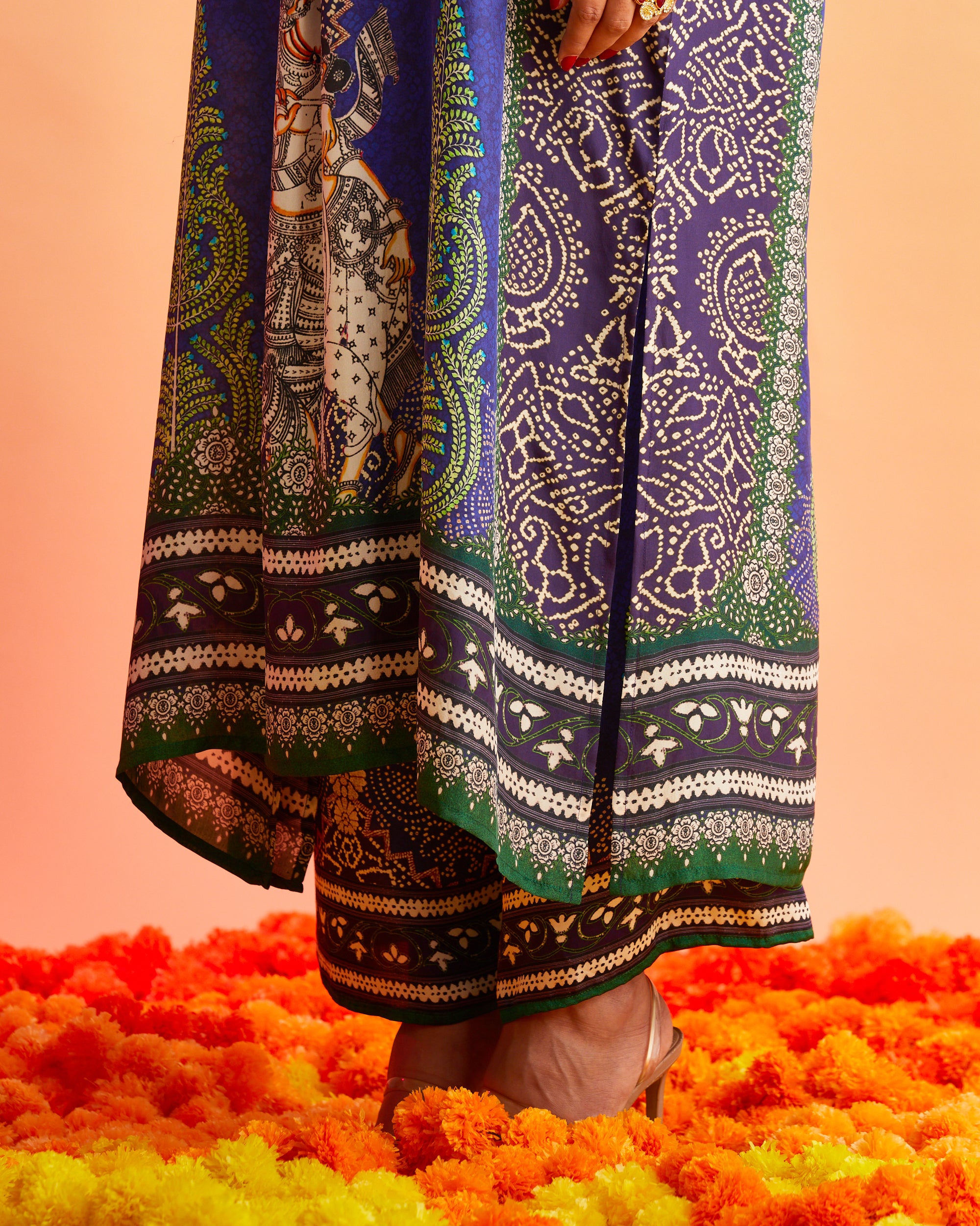 Ganjam : Banera - Navy/Purple