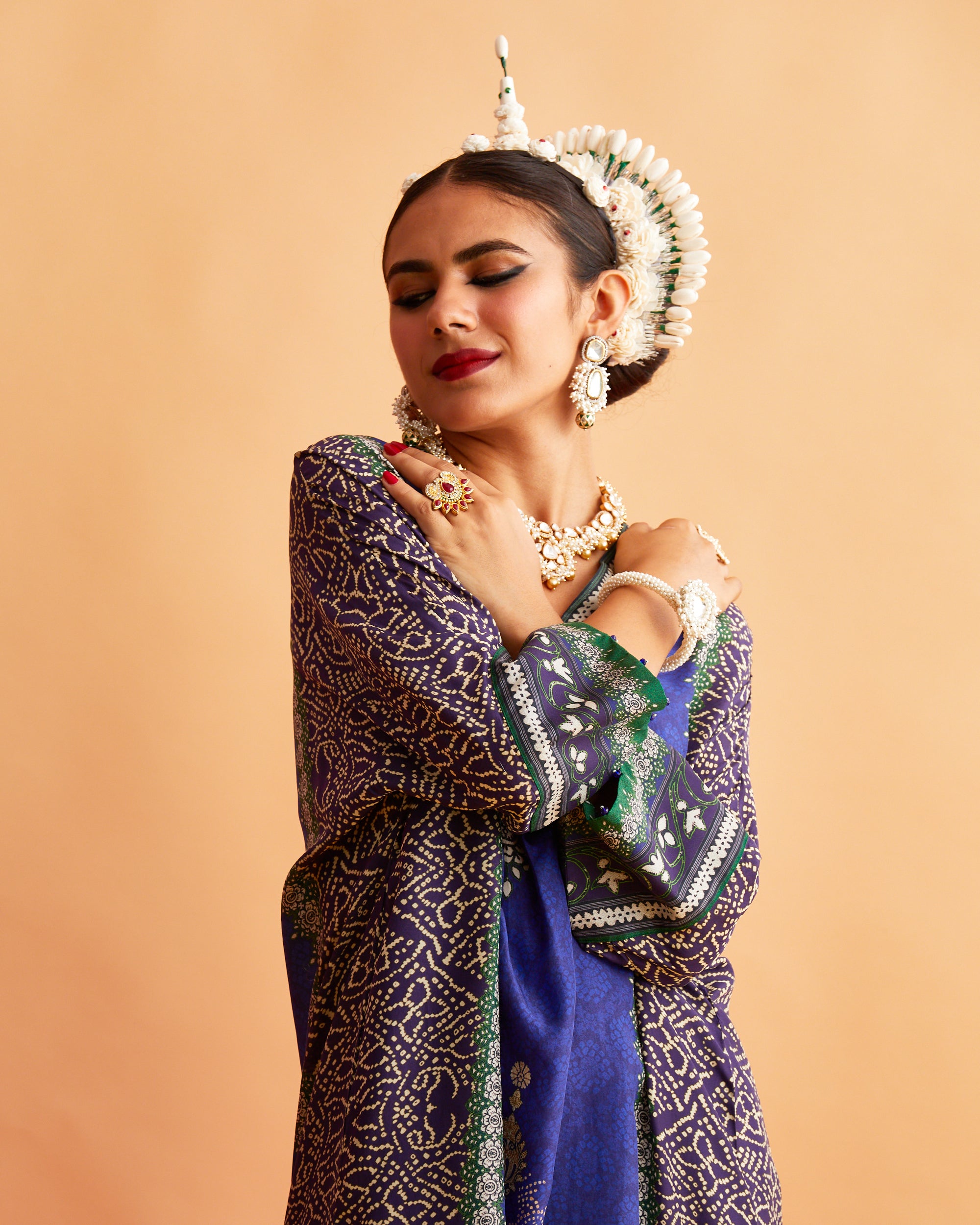 Ganjam : Banera - Navy/Purple