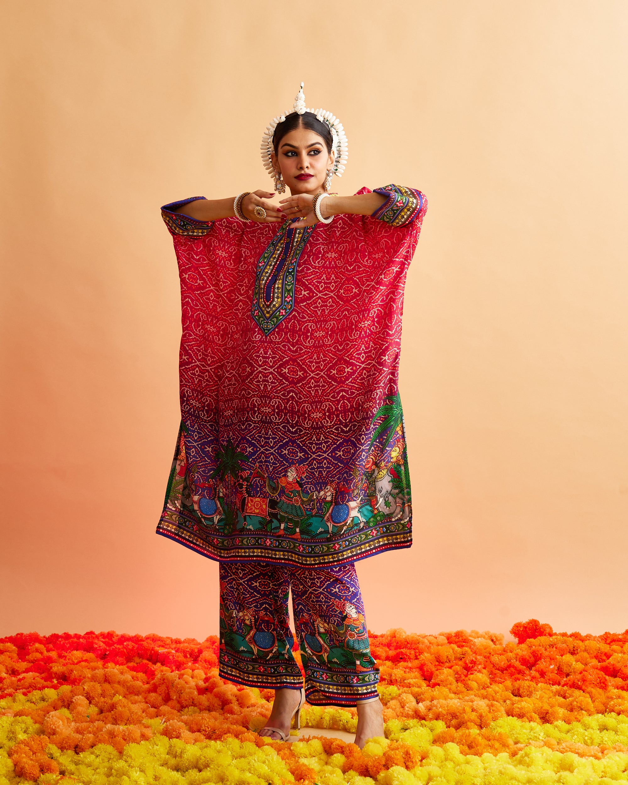 Ganjam : Chantelle - Majenta/Purple