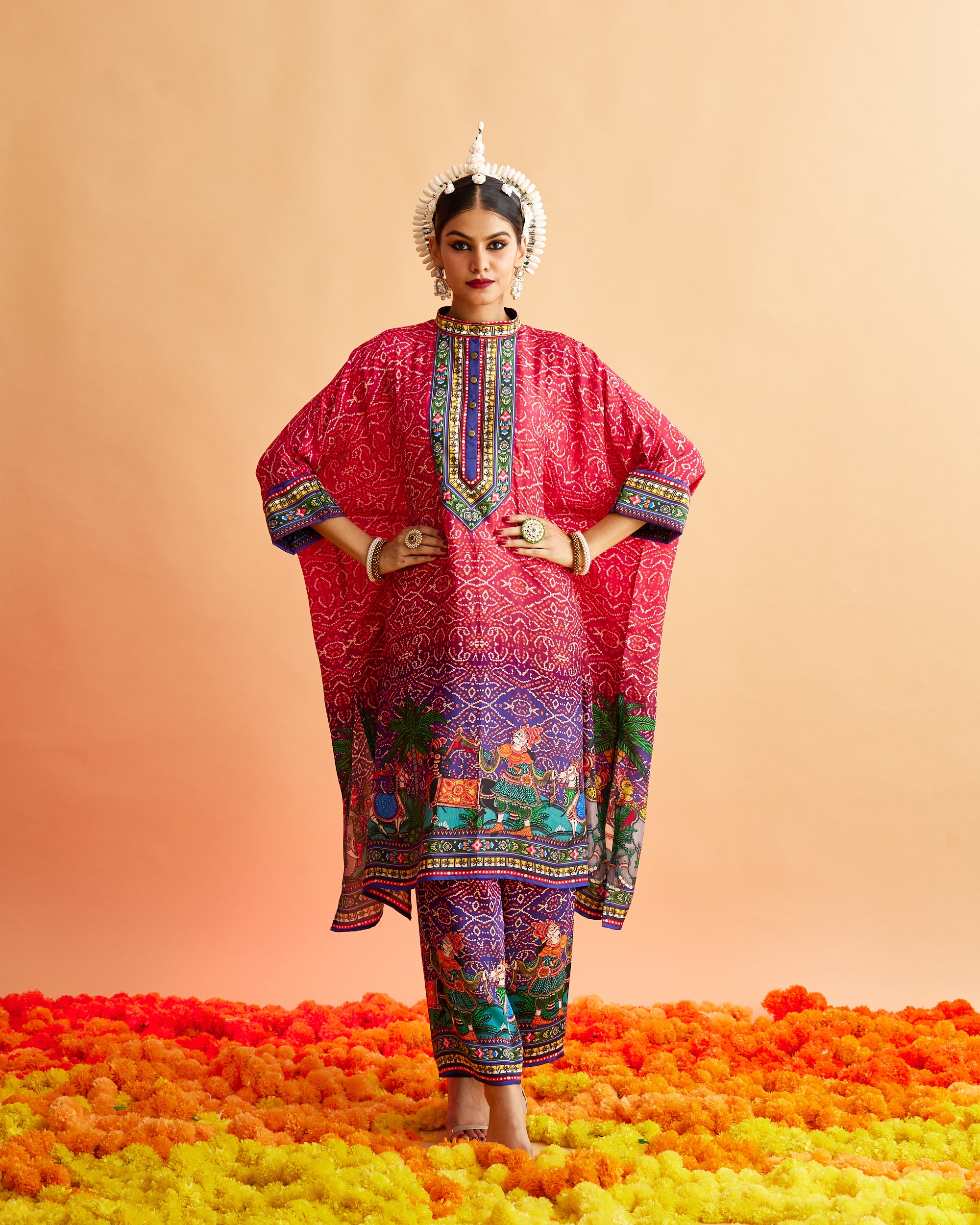 Ganjam : Chantelle - Majenta/Purple