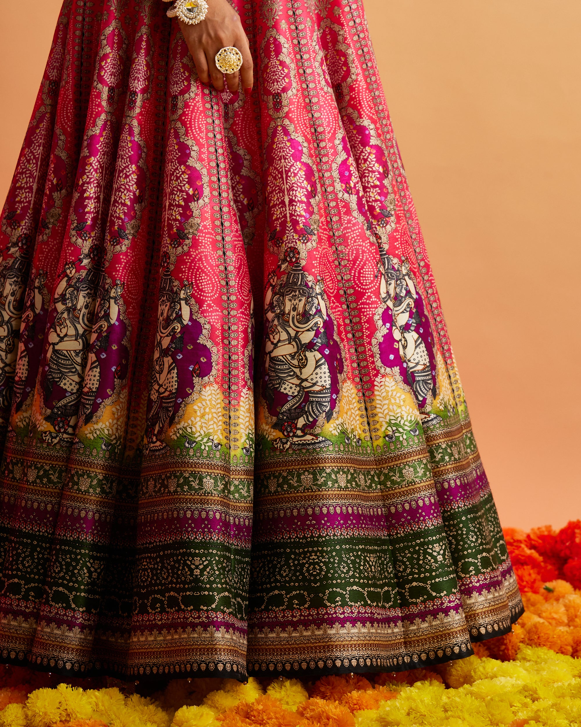 Ganjam : Leela - Majenta