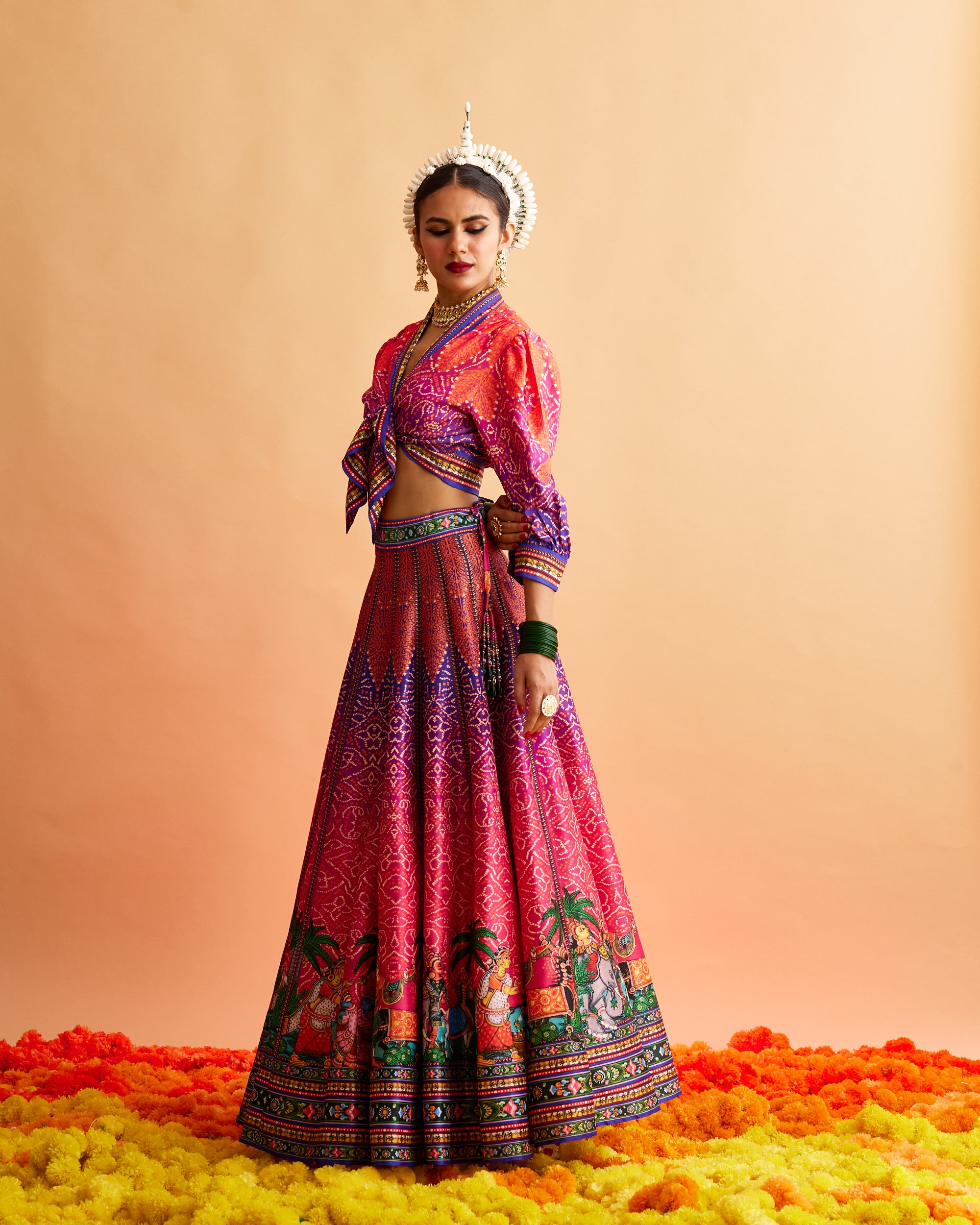 Ganjam : Rubali Leela - Majenta/Purple