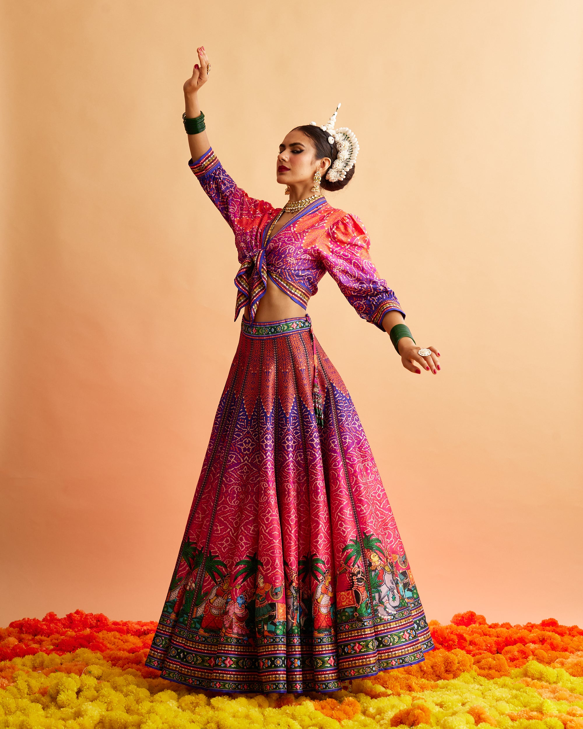 Ganjam : Rubali Leela - Majenta/Purple