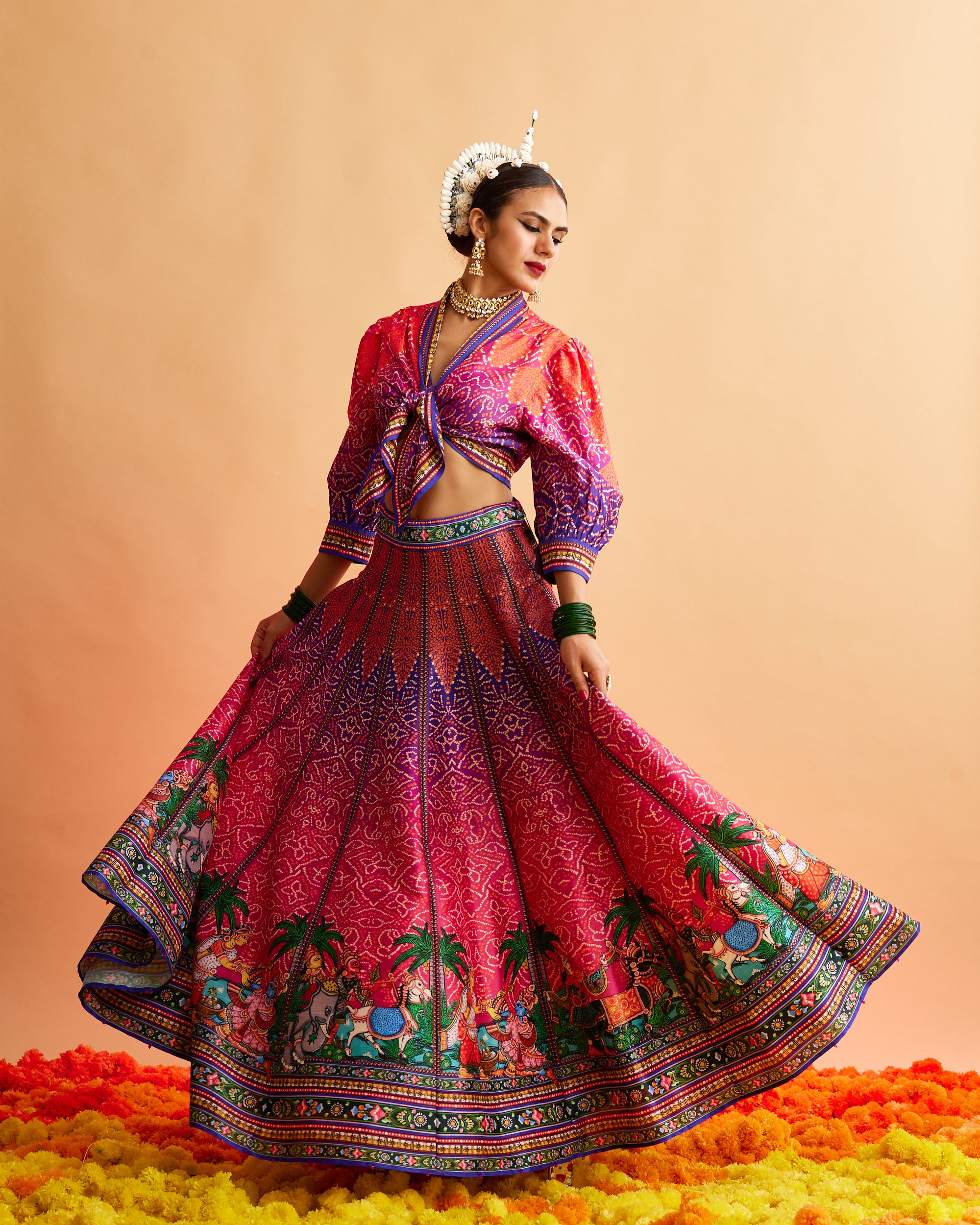Ganjam : Rubali Leela - Majenta/Purple