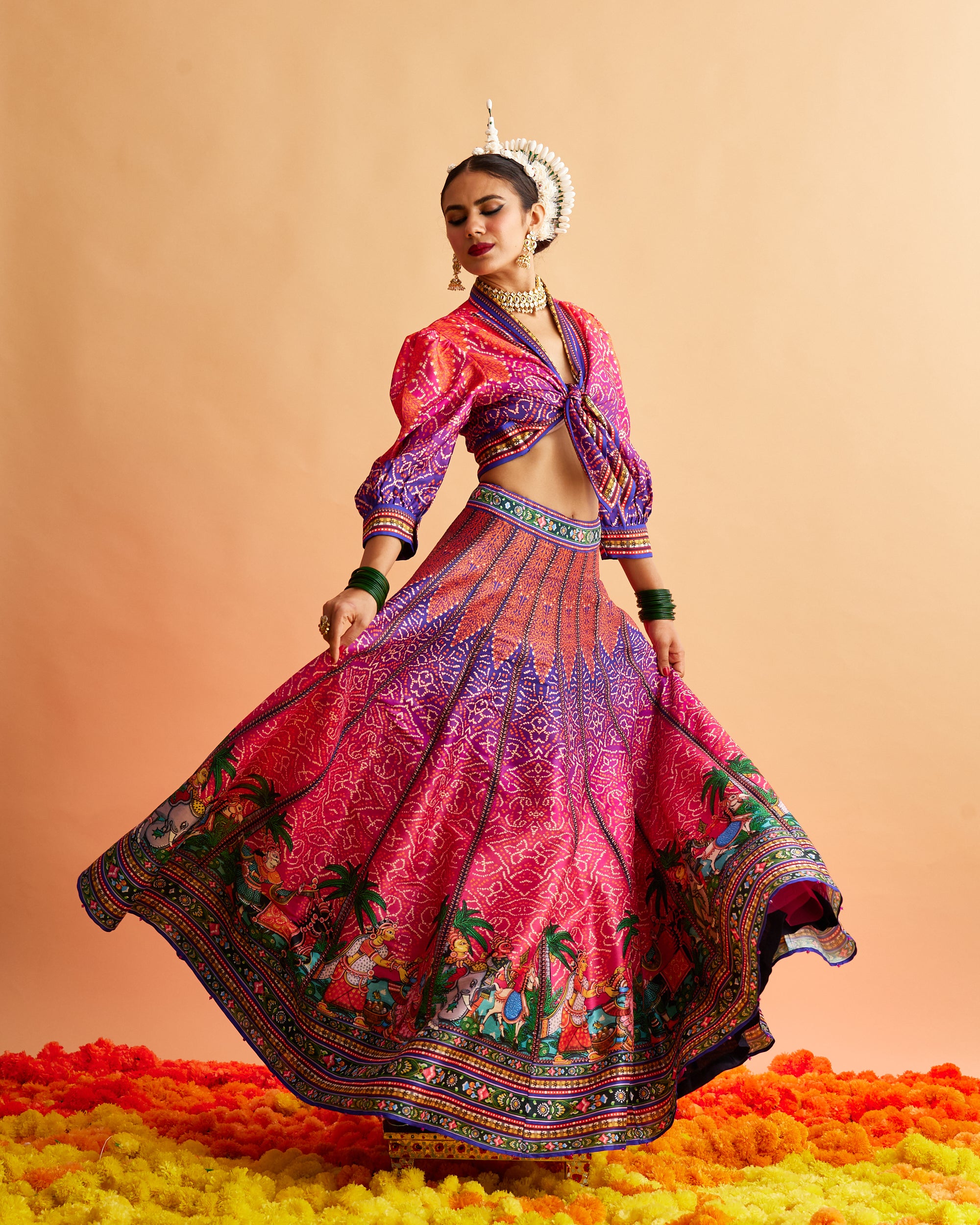 Ganjam : Rubali Leela - Majenta/Purple