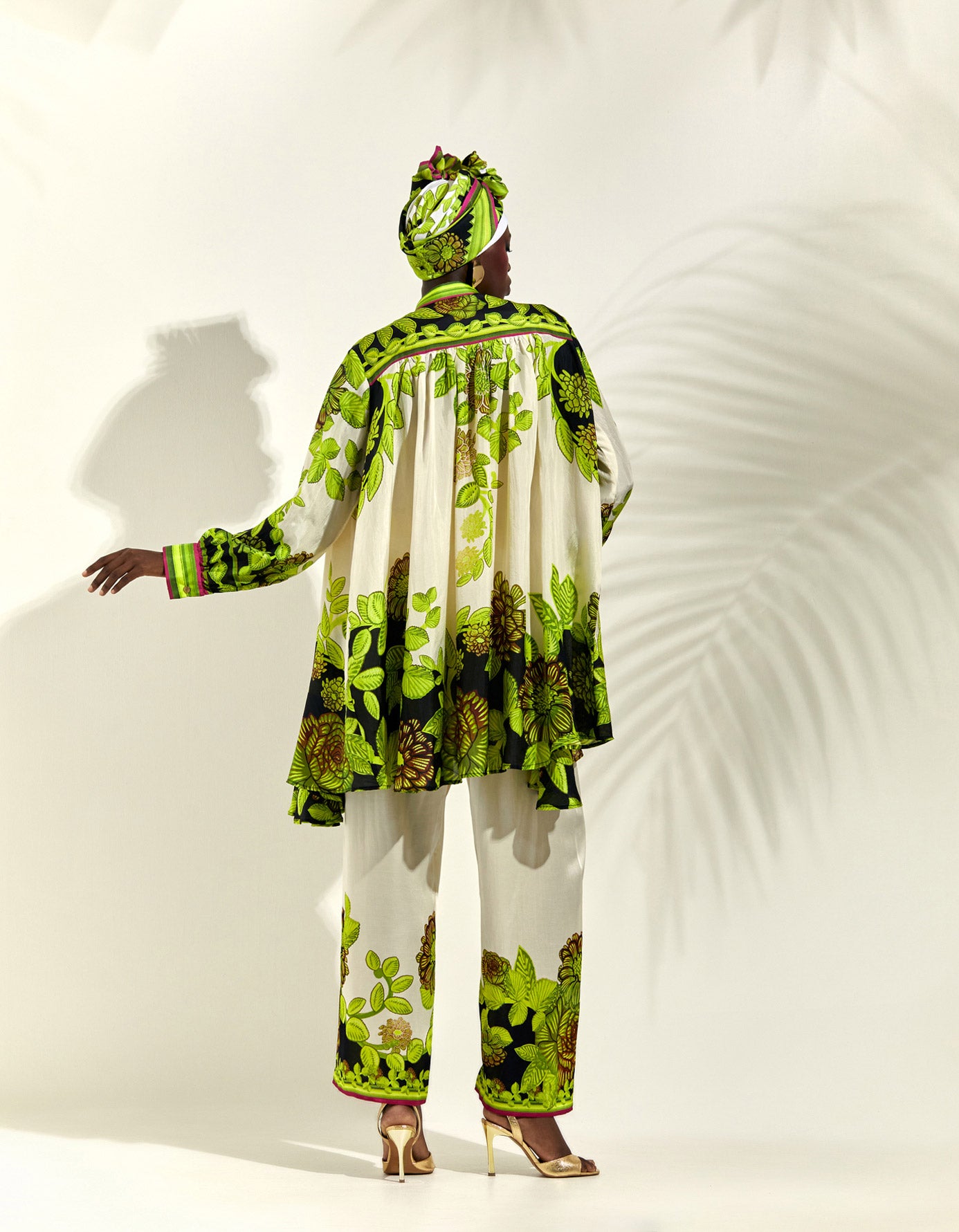 Jamaica : Nilofer - Ivory/Lime