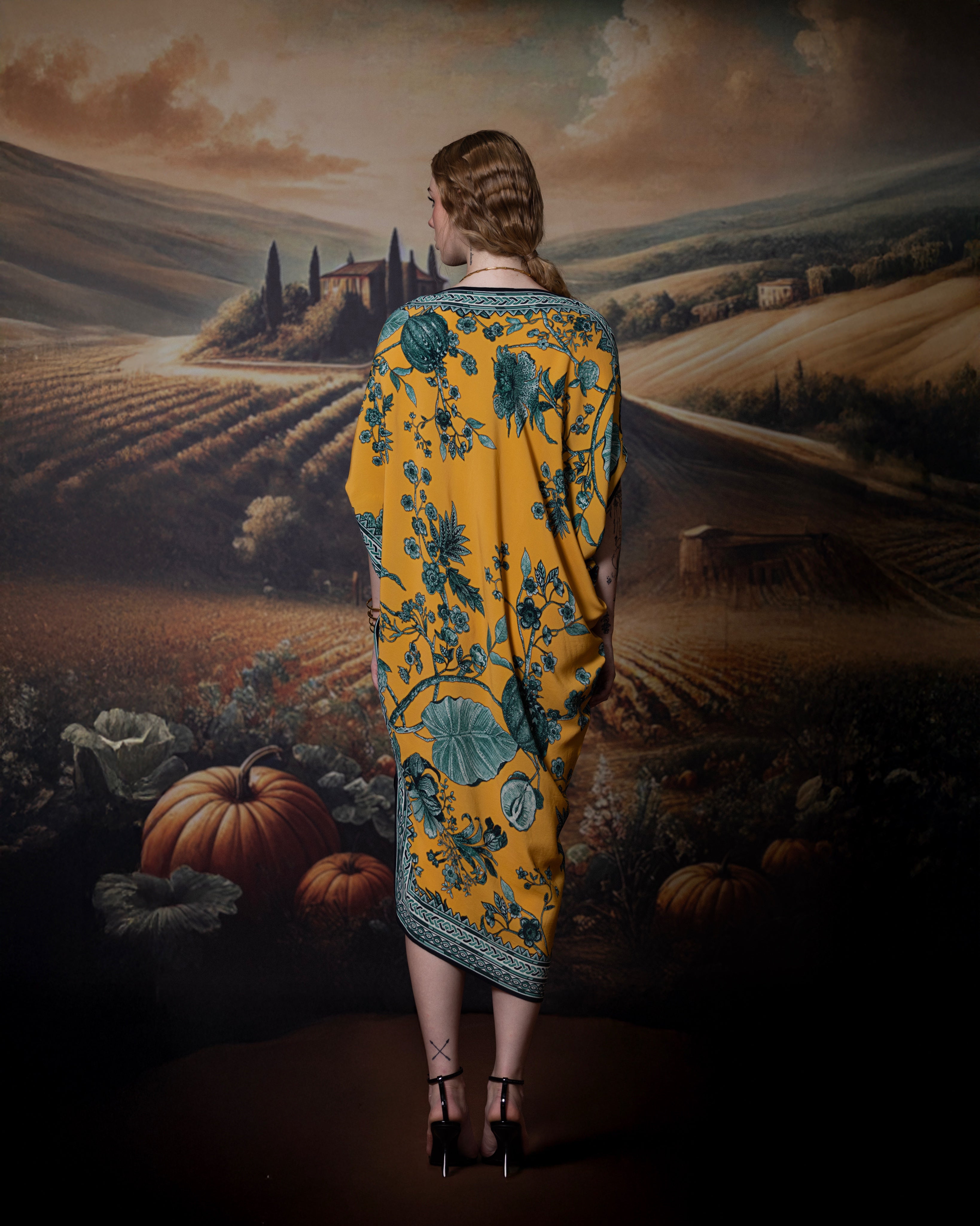 Florence : Lajjo - Yellow/Jade