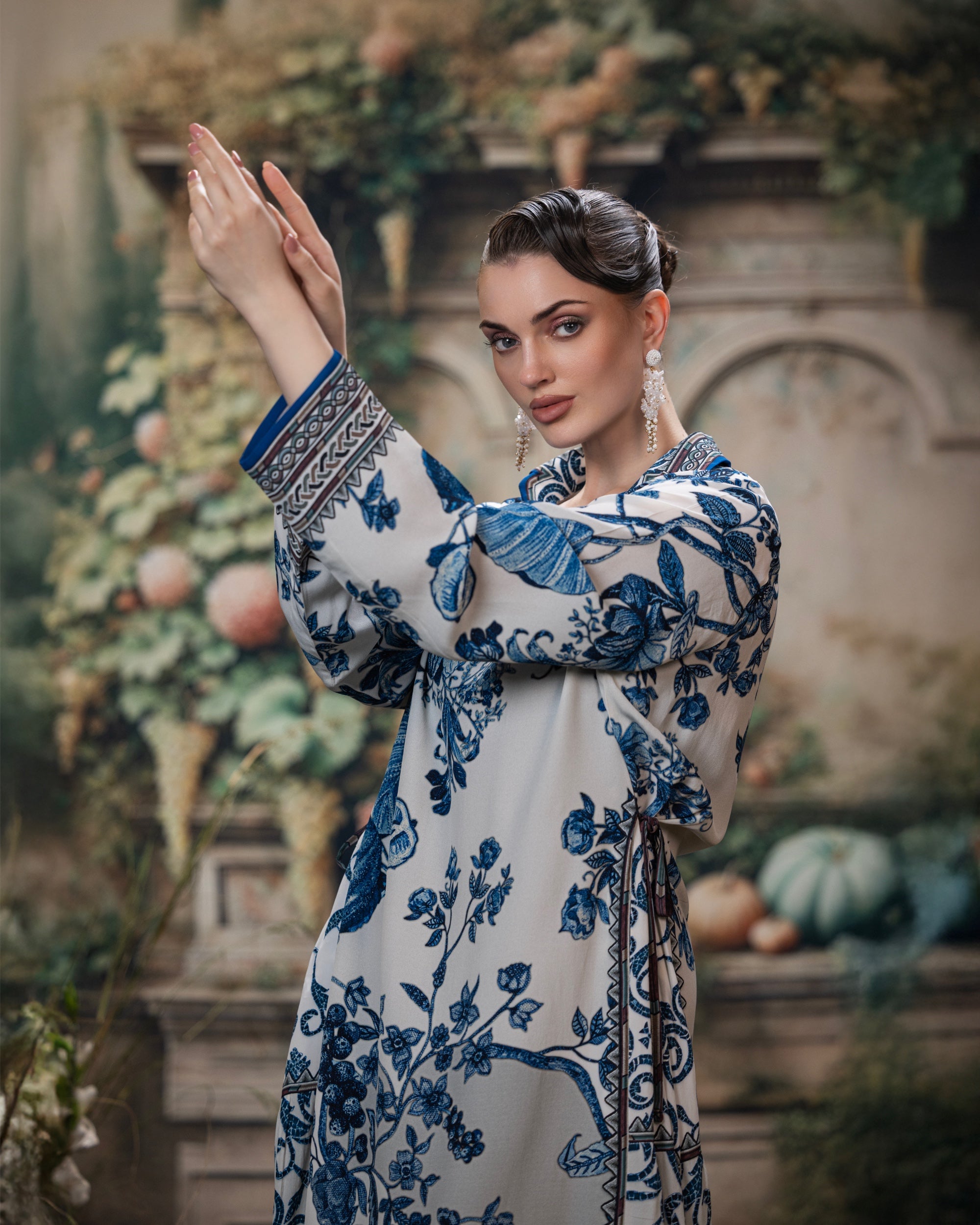 Florence : Erina - Blue/White