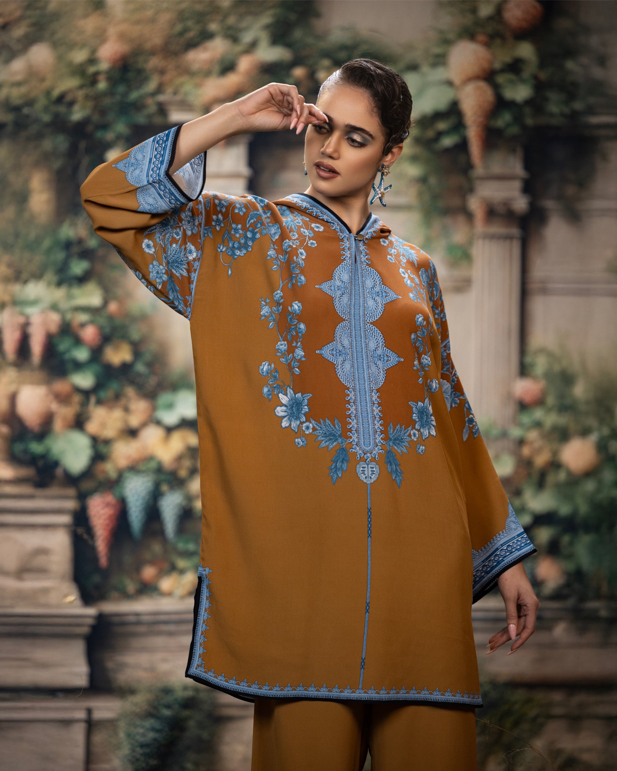 Florence : Alessandra - Caramel/Blue