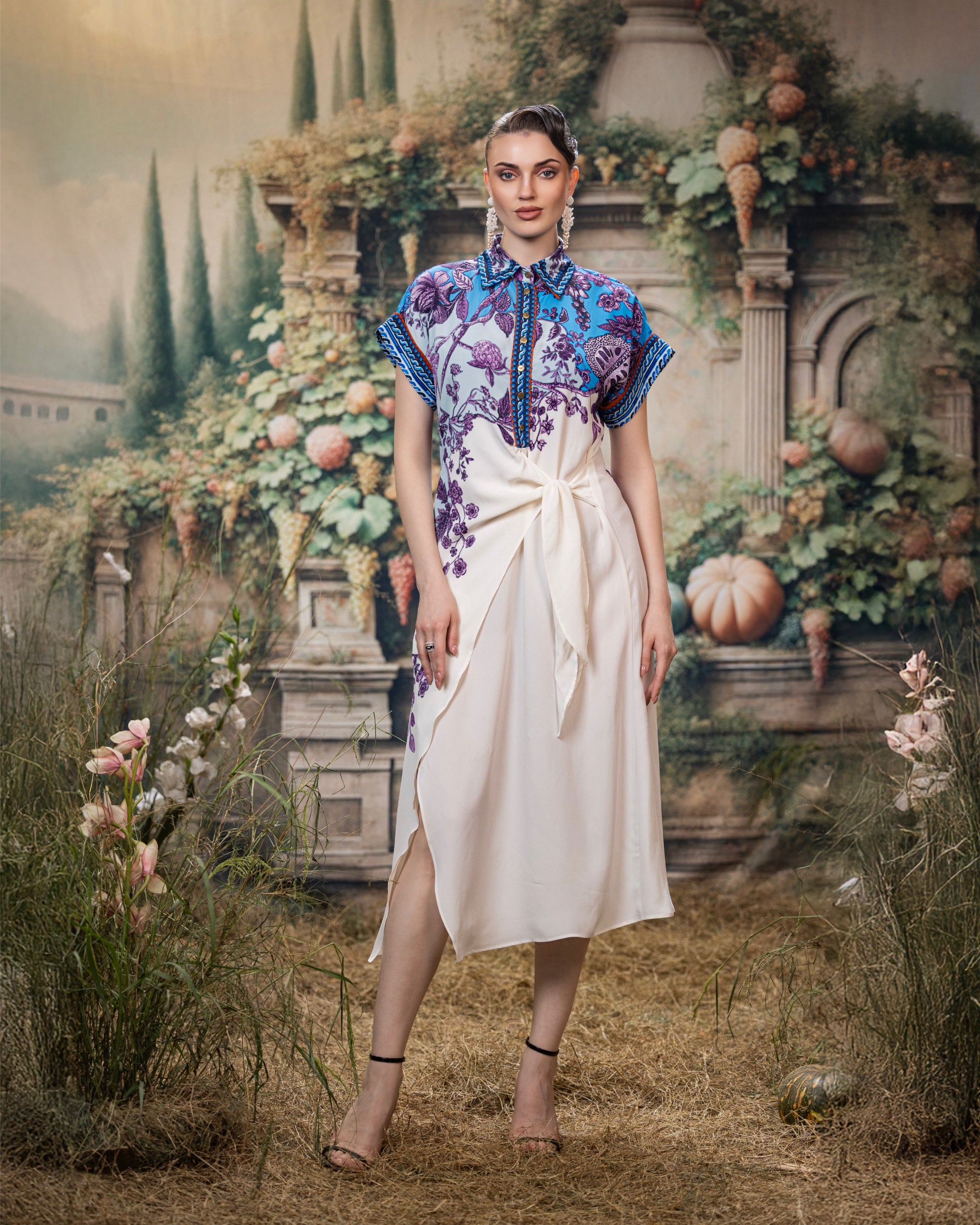 Florence : Aria - Lilac/Blue