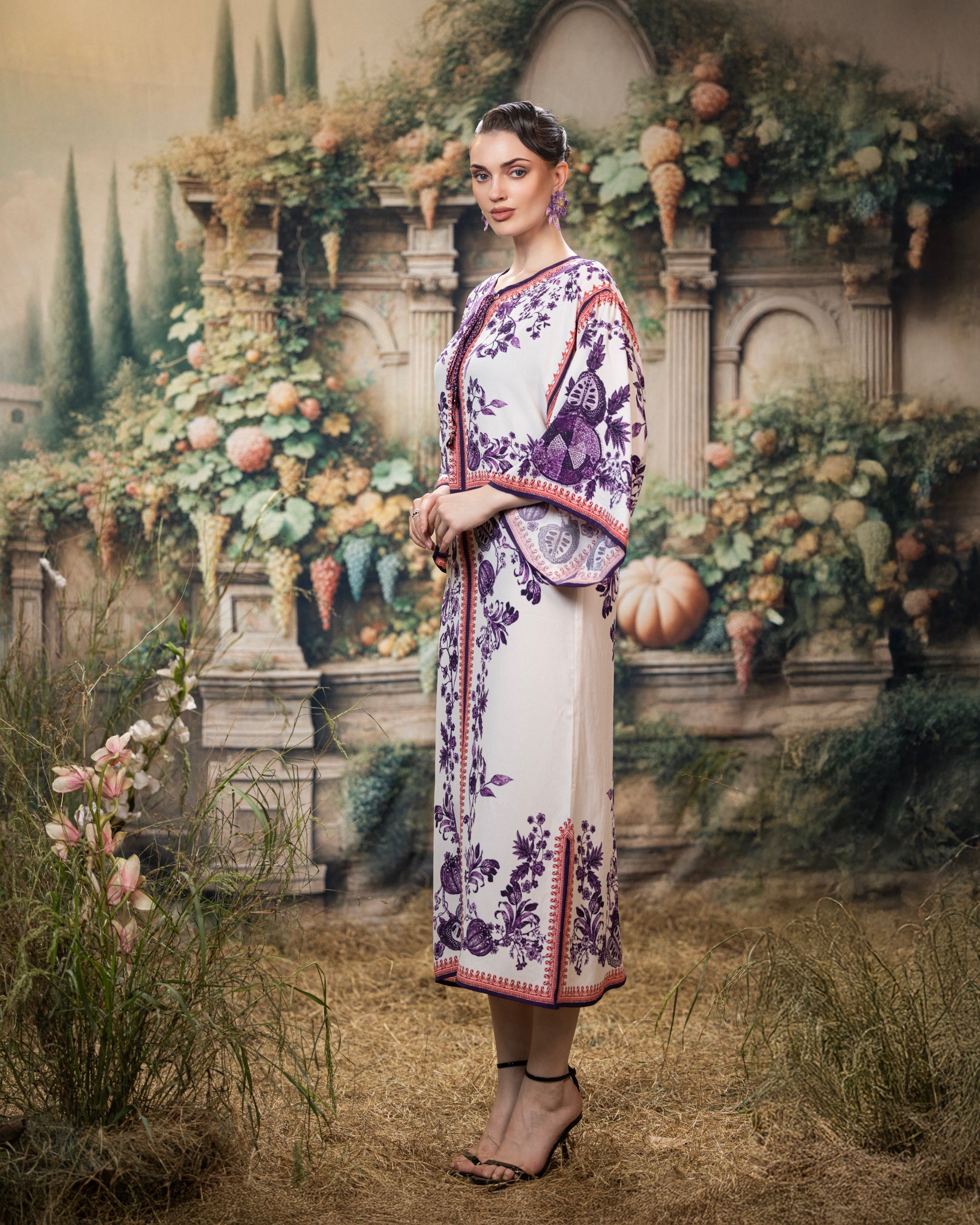 Florence : Alessia - Lilac/White