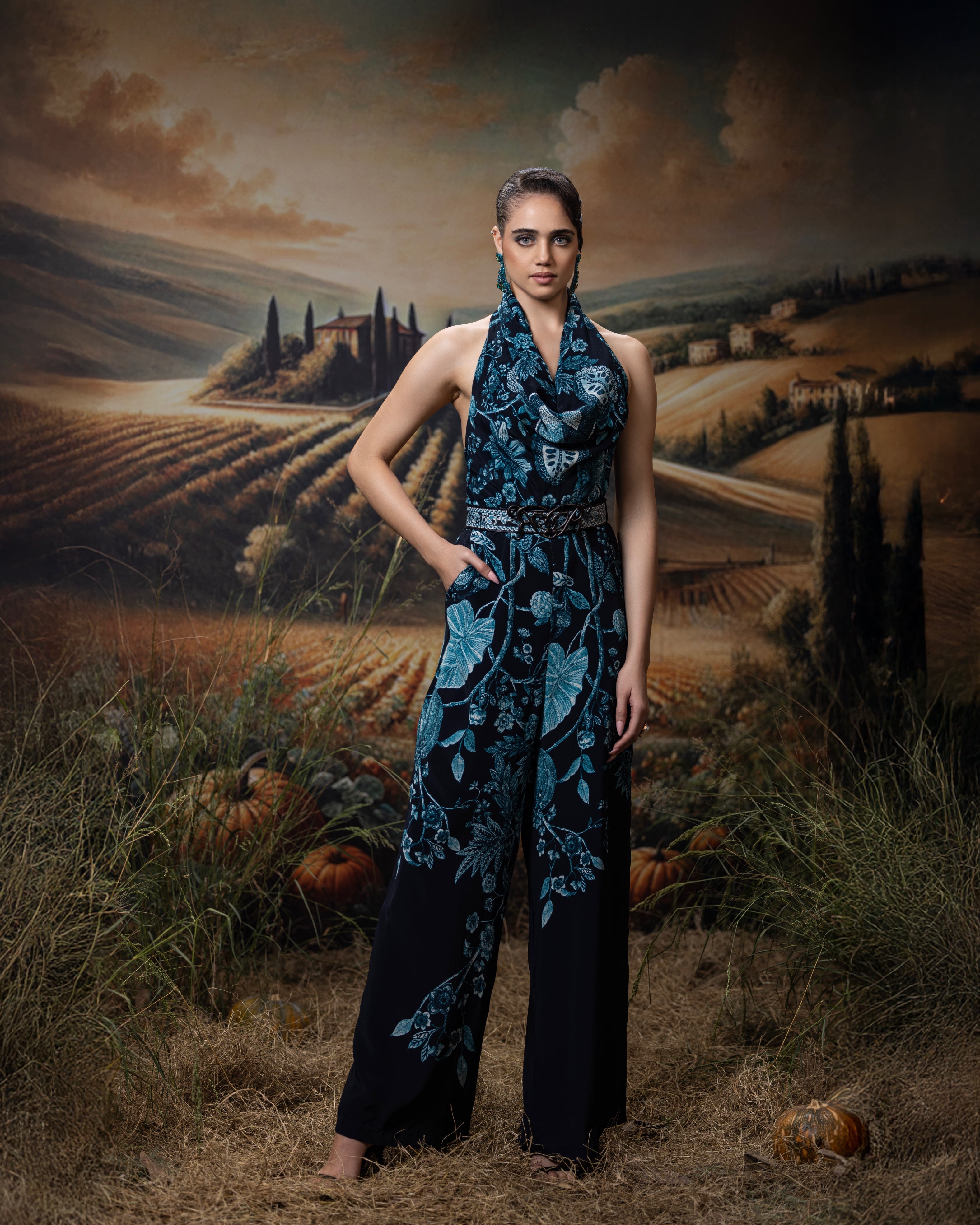 Florence : Enna - Black/Blue