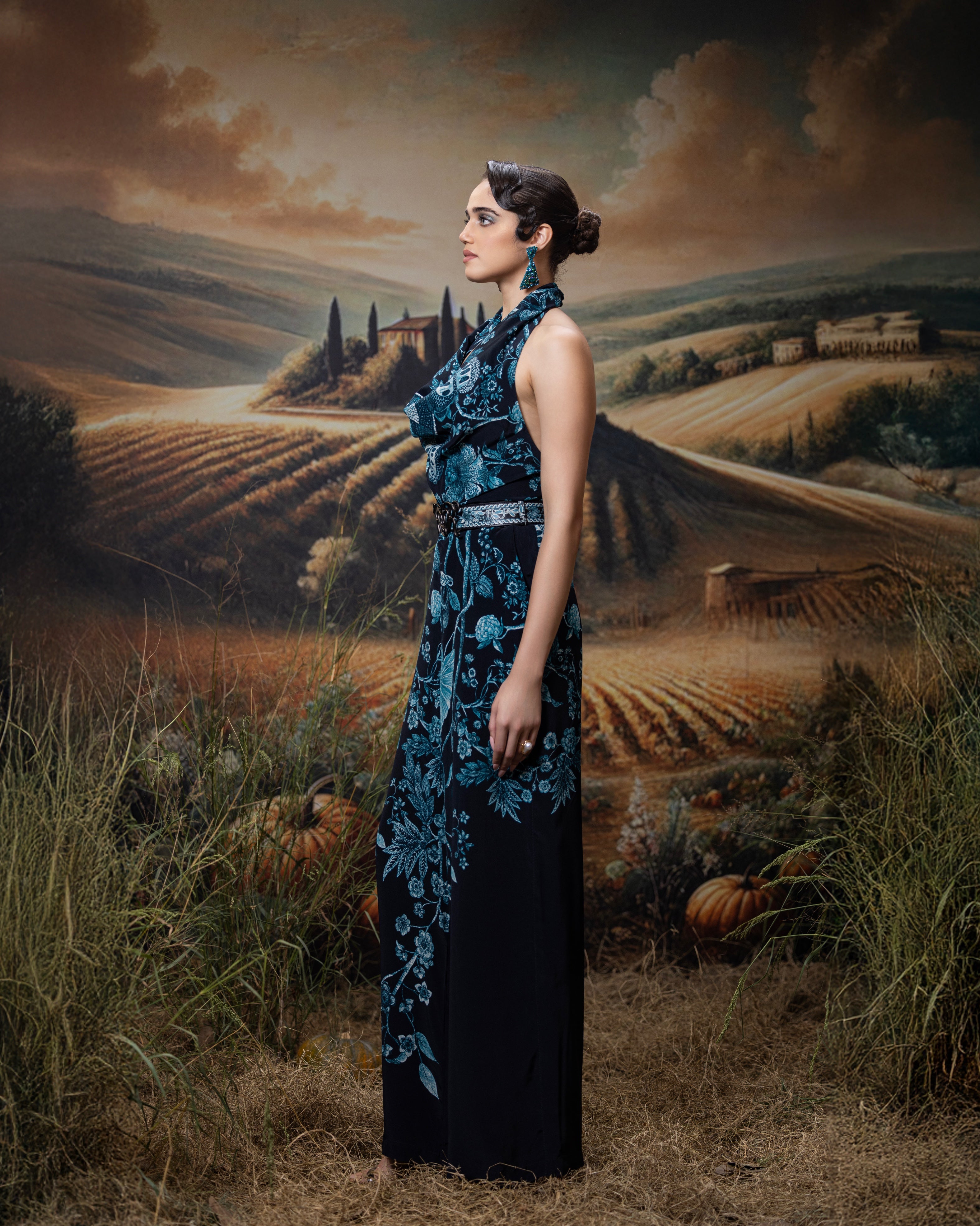 Florence : Enna - Black/Blue