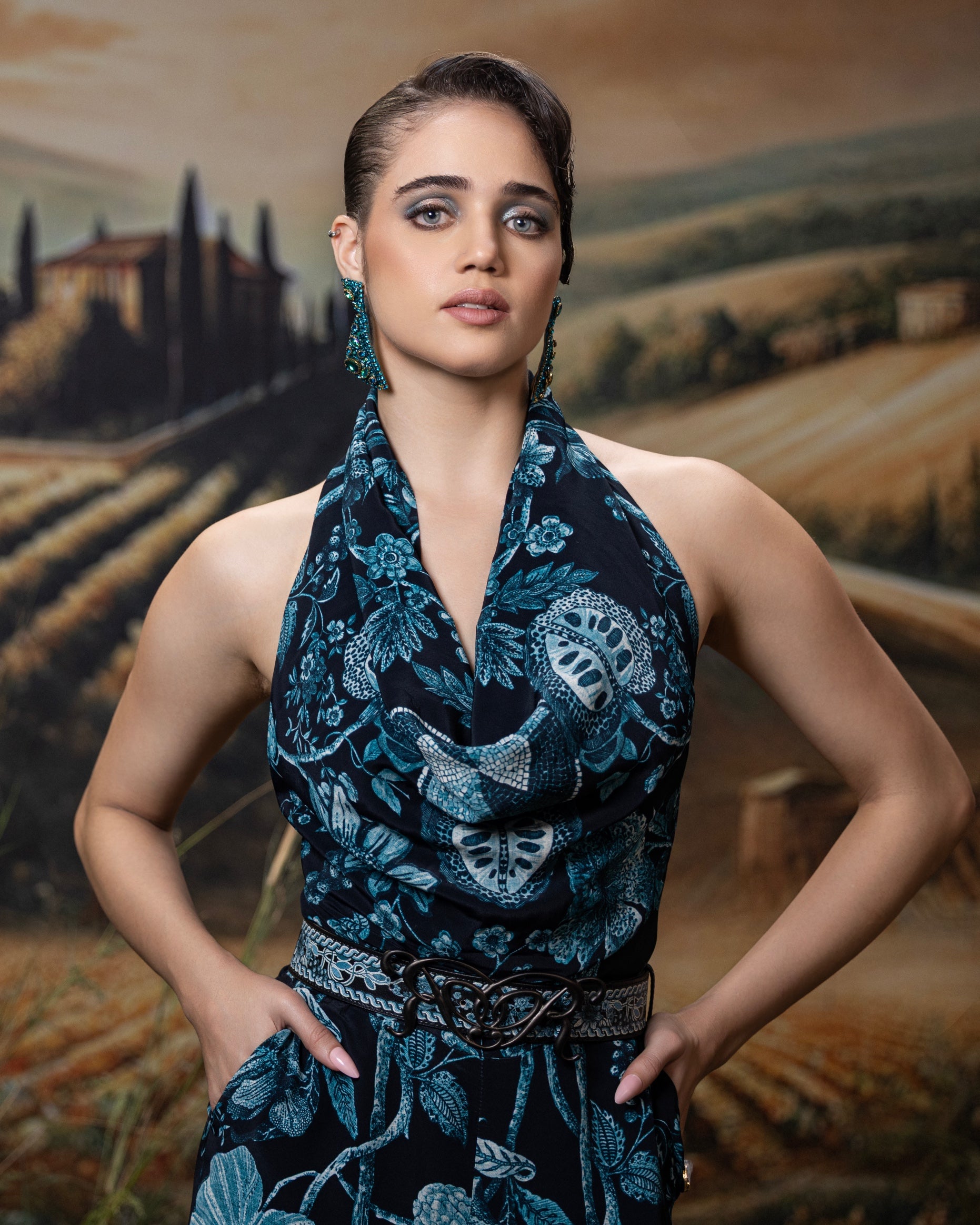 Florence : Enna - Black/Blue