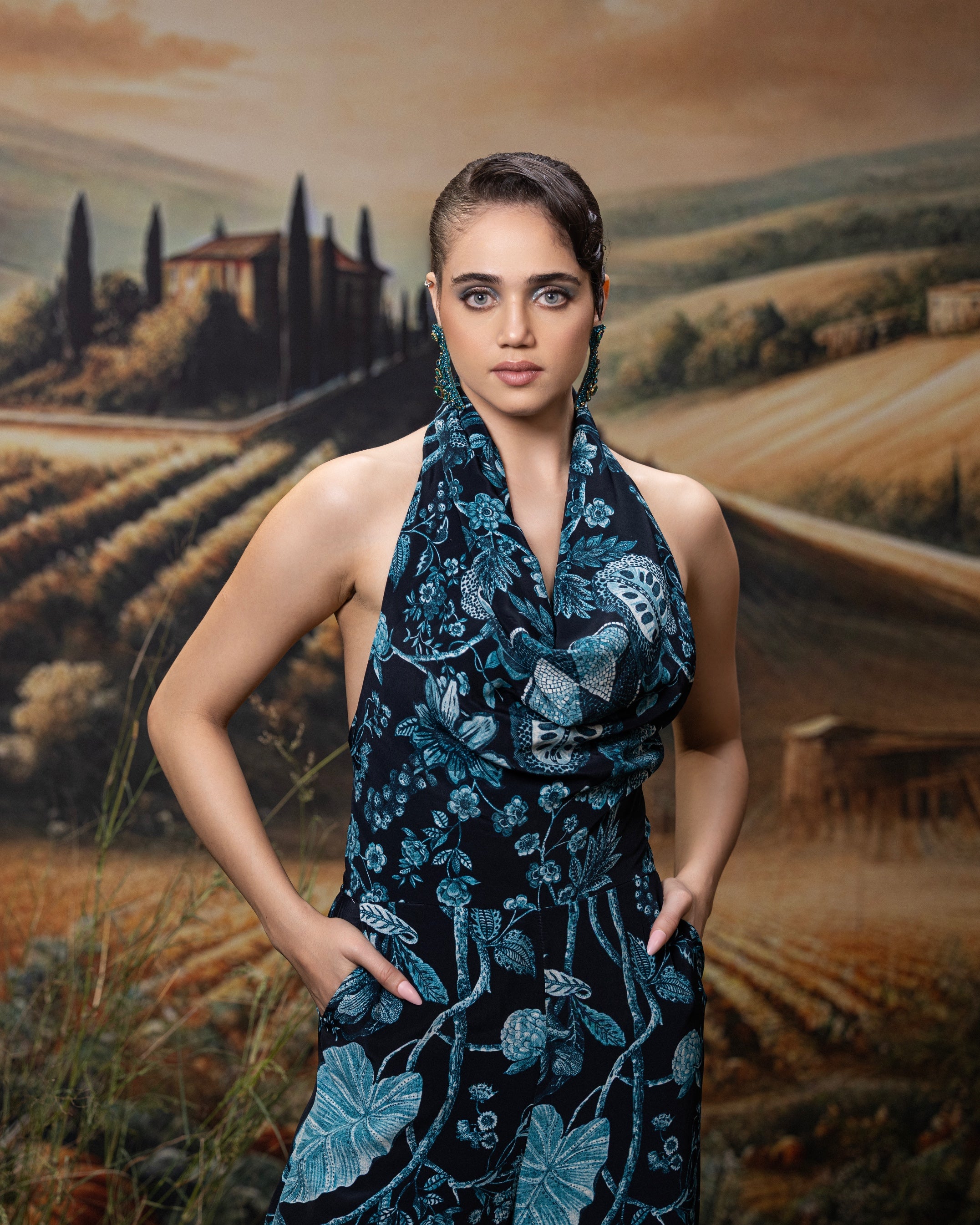 Florence : Enna - Black/Blue