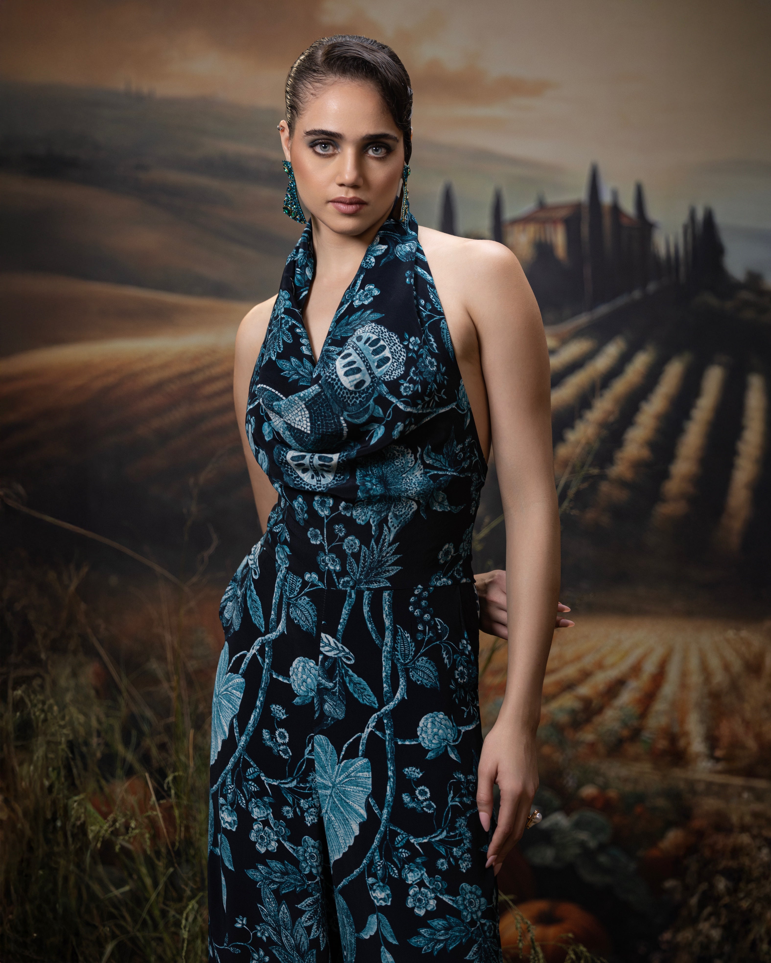 Florence : Enna - Black/Blue