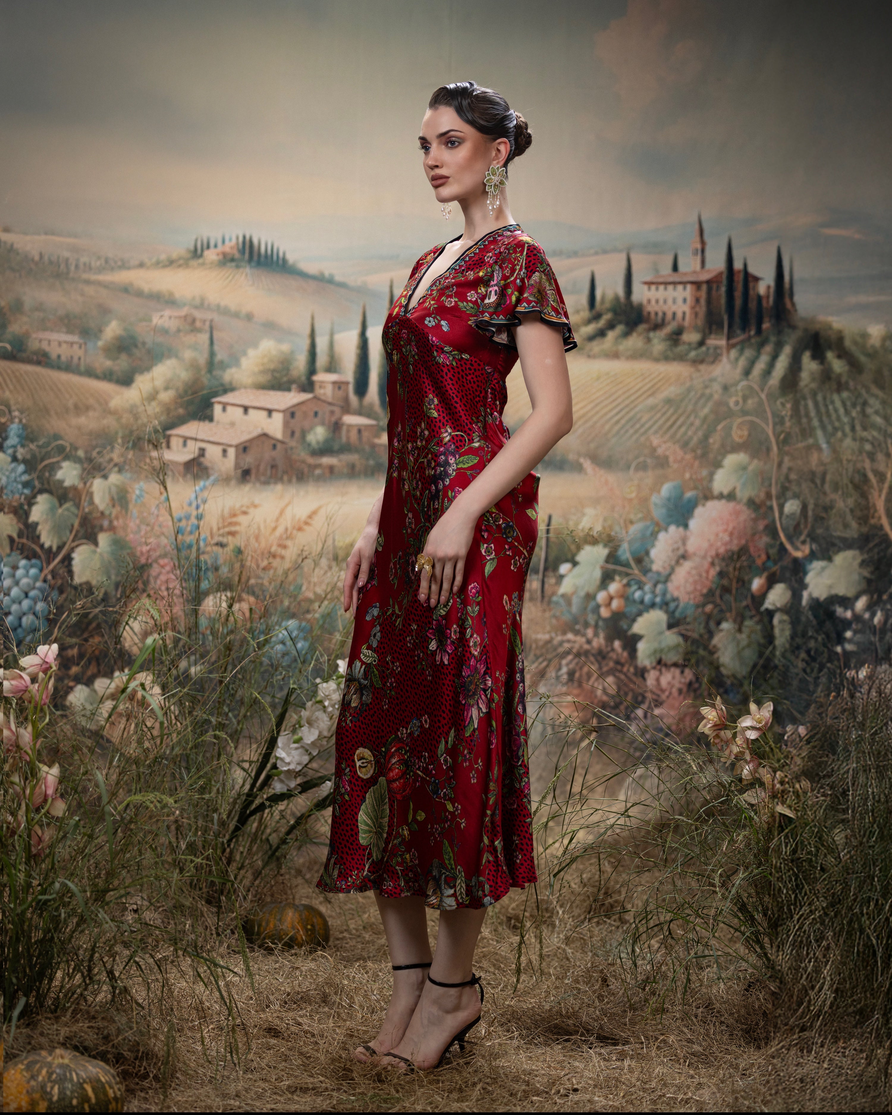 Florence : Cathy/Catherina - Raspberry Beige