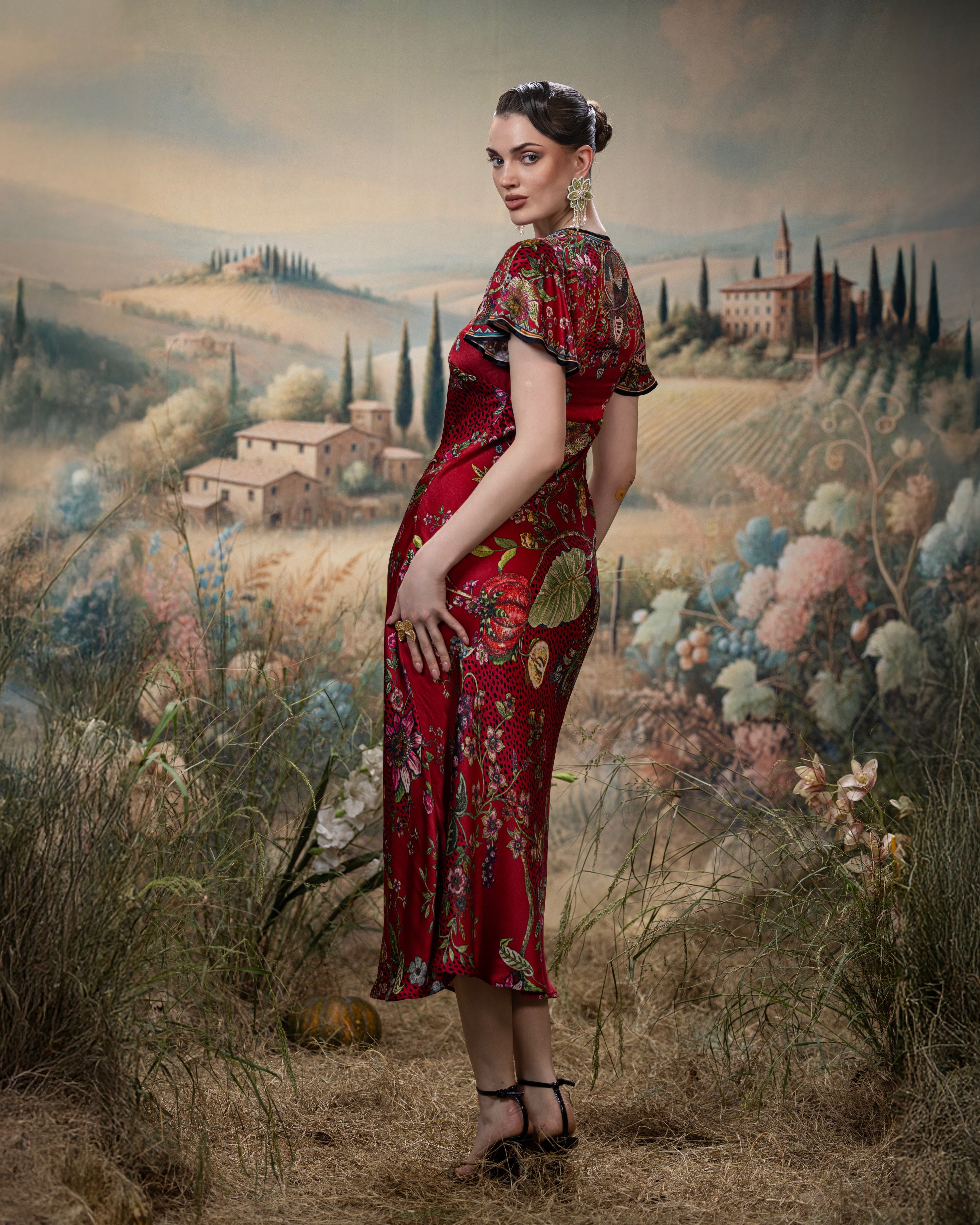 Florence : Cathy/Catherina - Raspberry Beige
