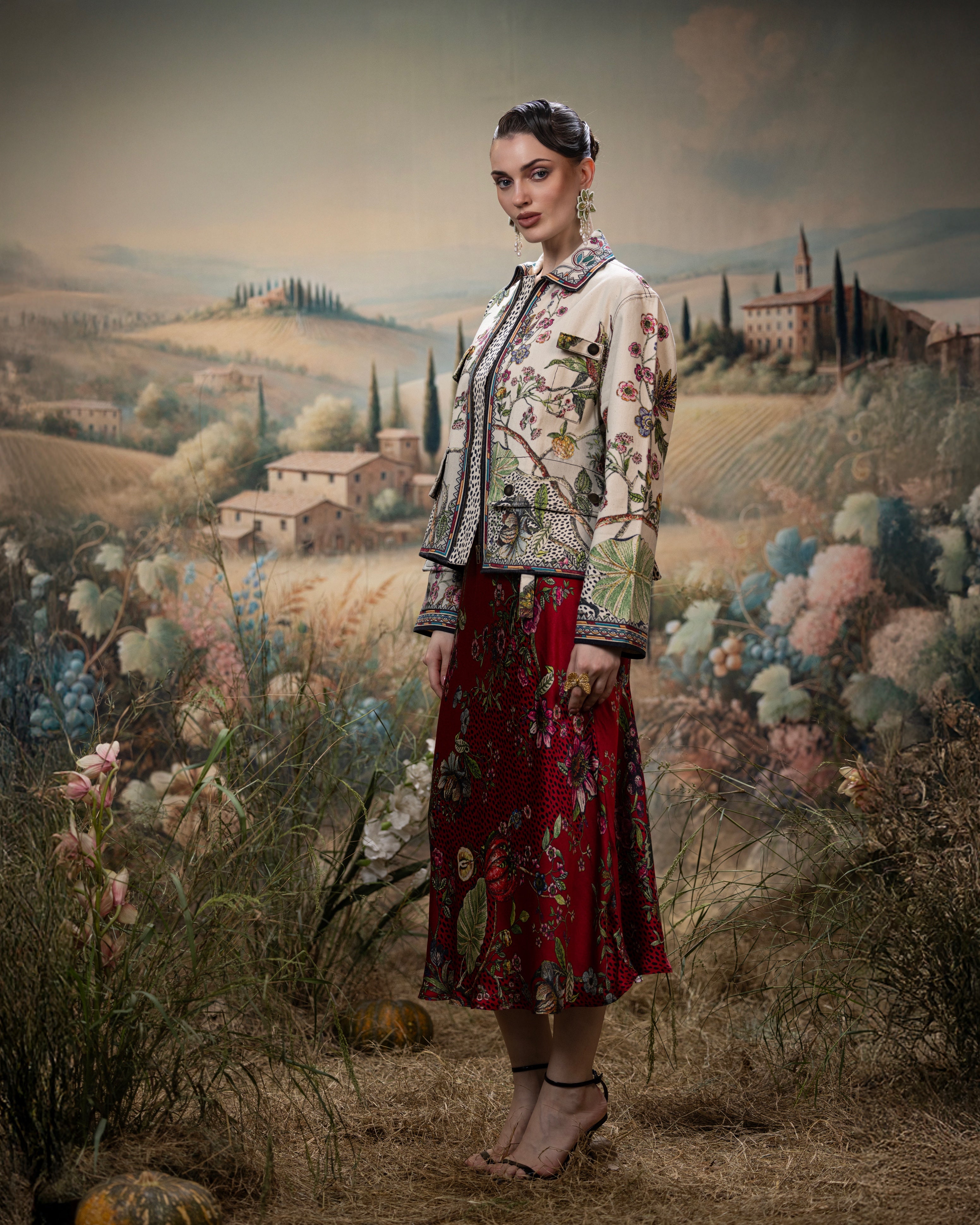 Florence : Cathy/Catherina - Raspberry Beige
