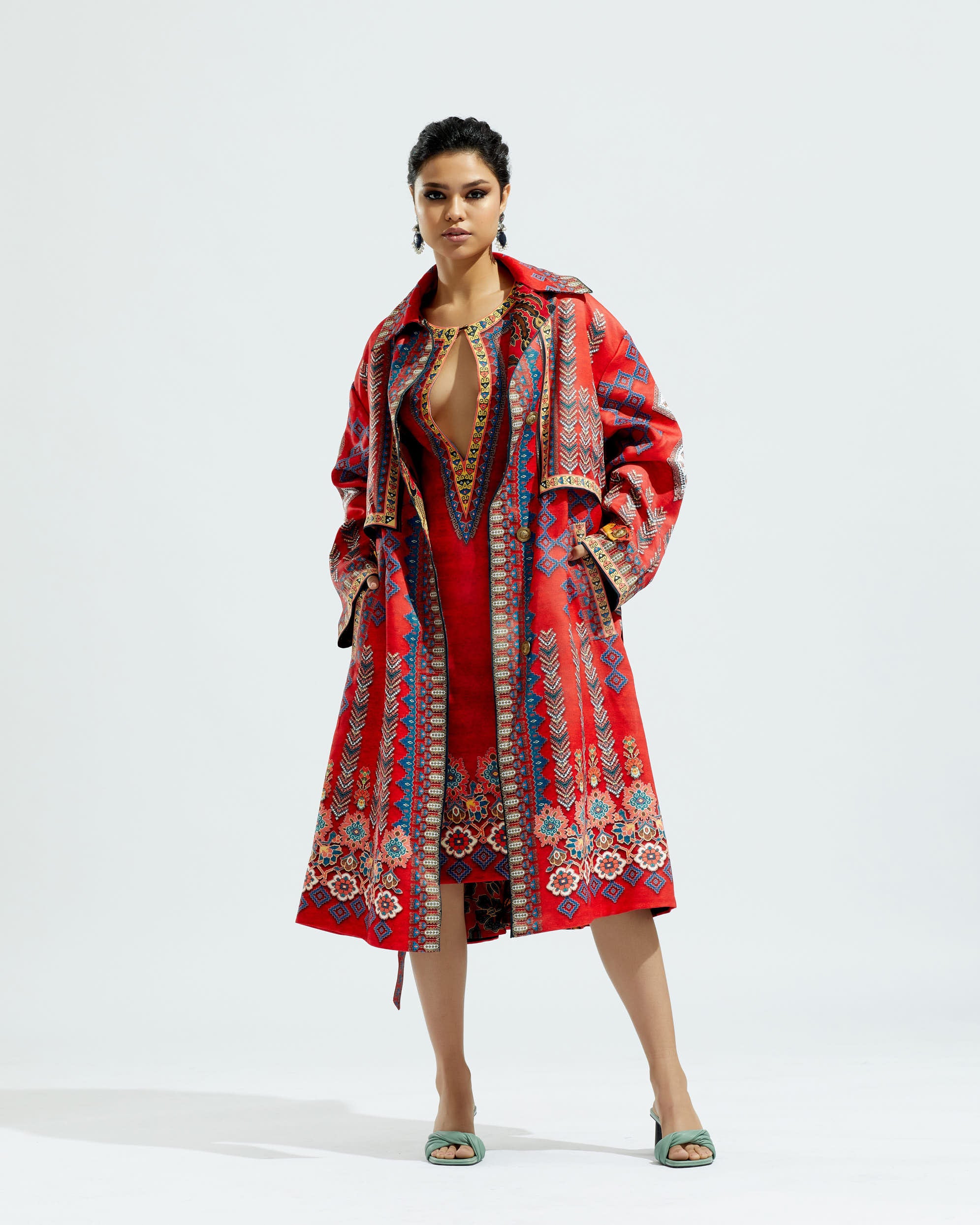 casablanca red dress Casablanca