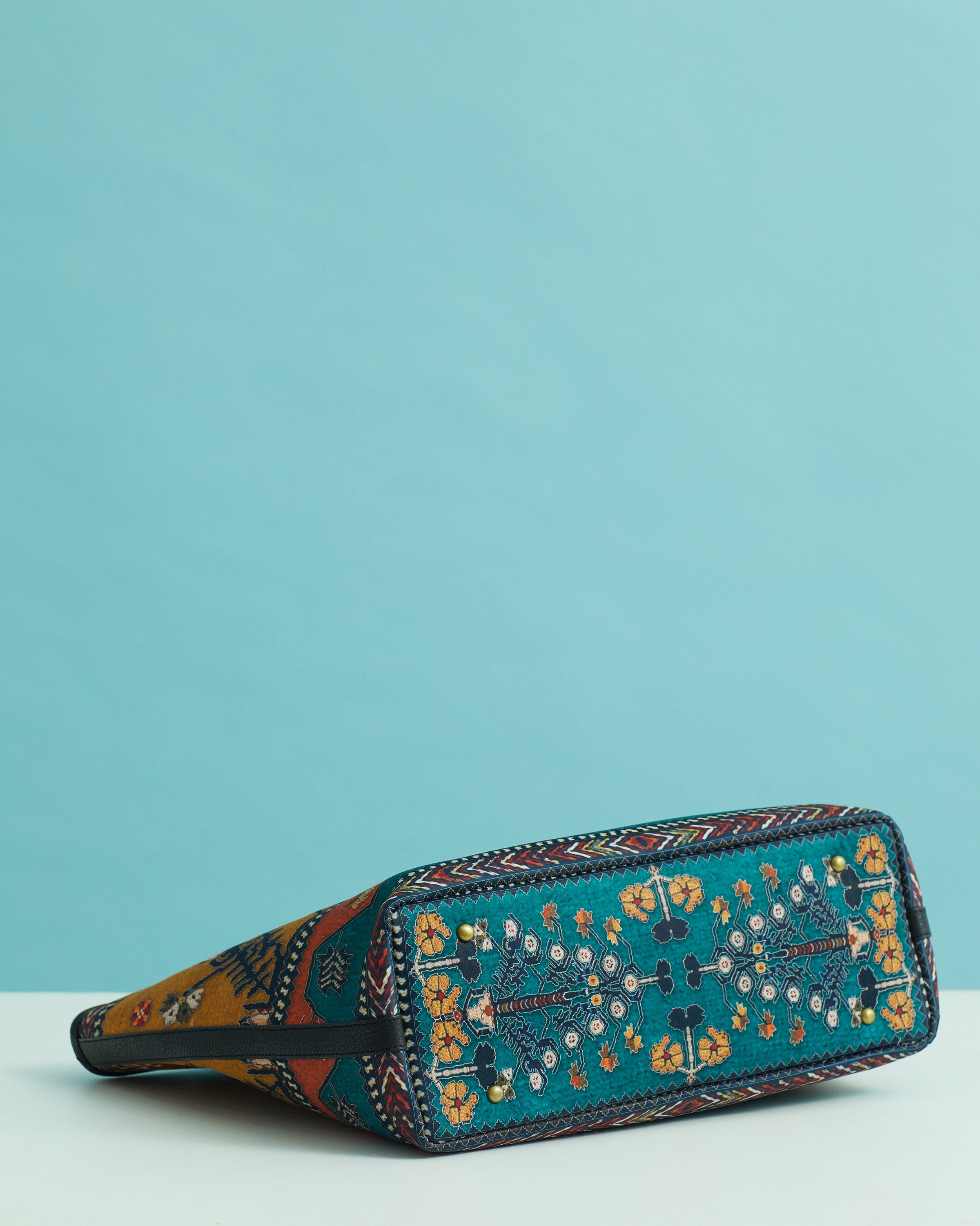 Casablanca : Binaya - Mustard/Teal