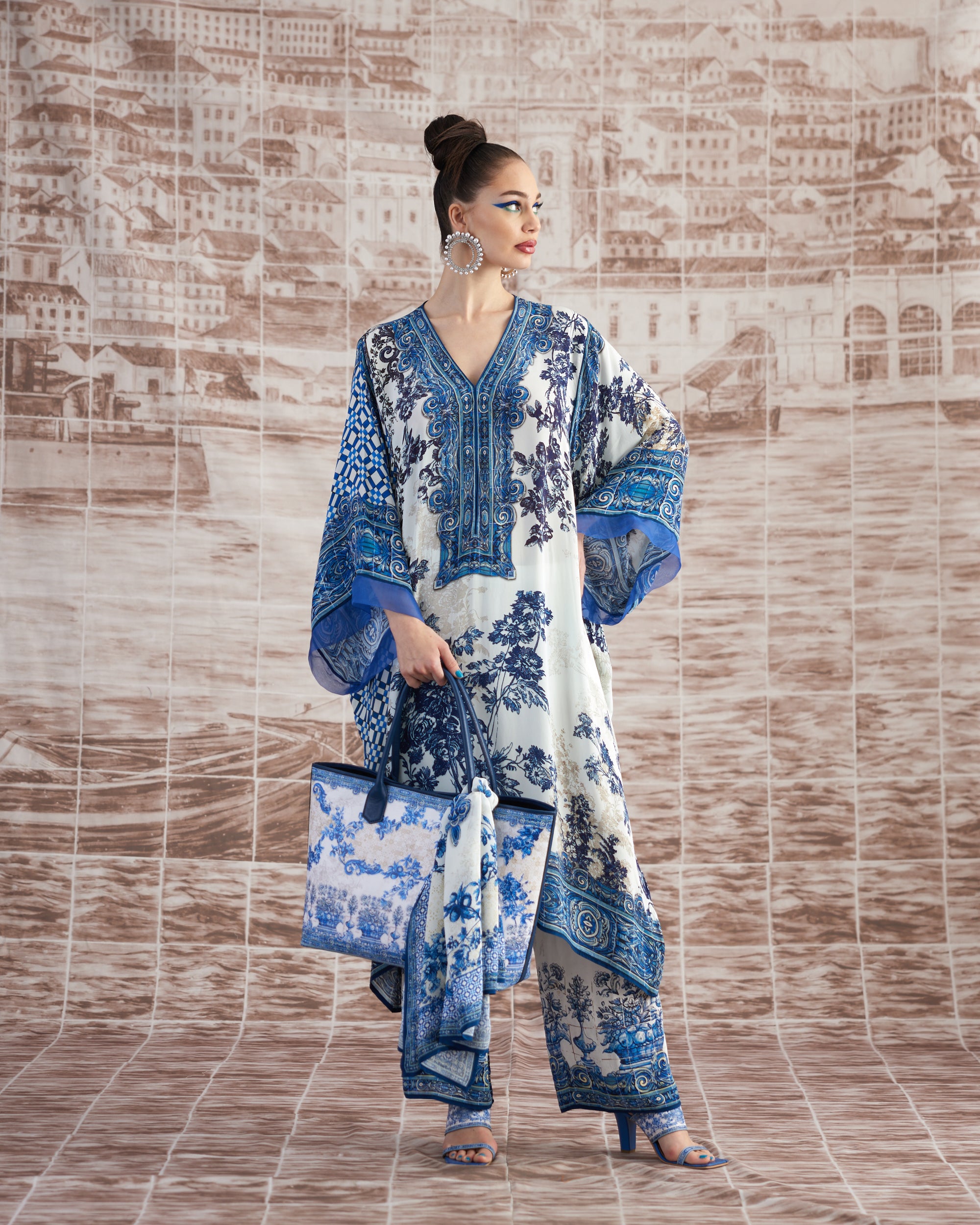 Love in Portofino (Portugal) : Olivia - Blue/White
