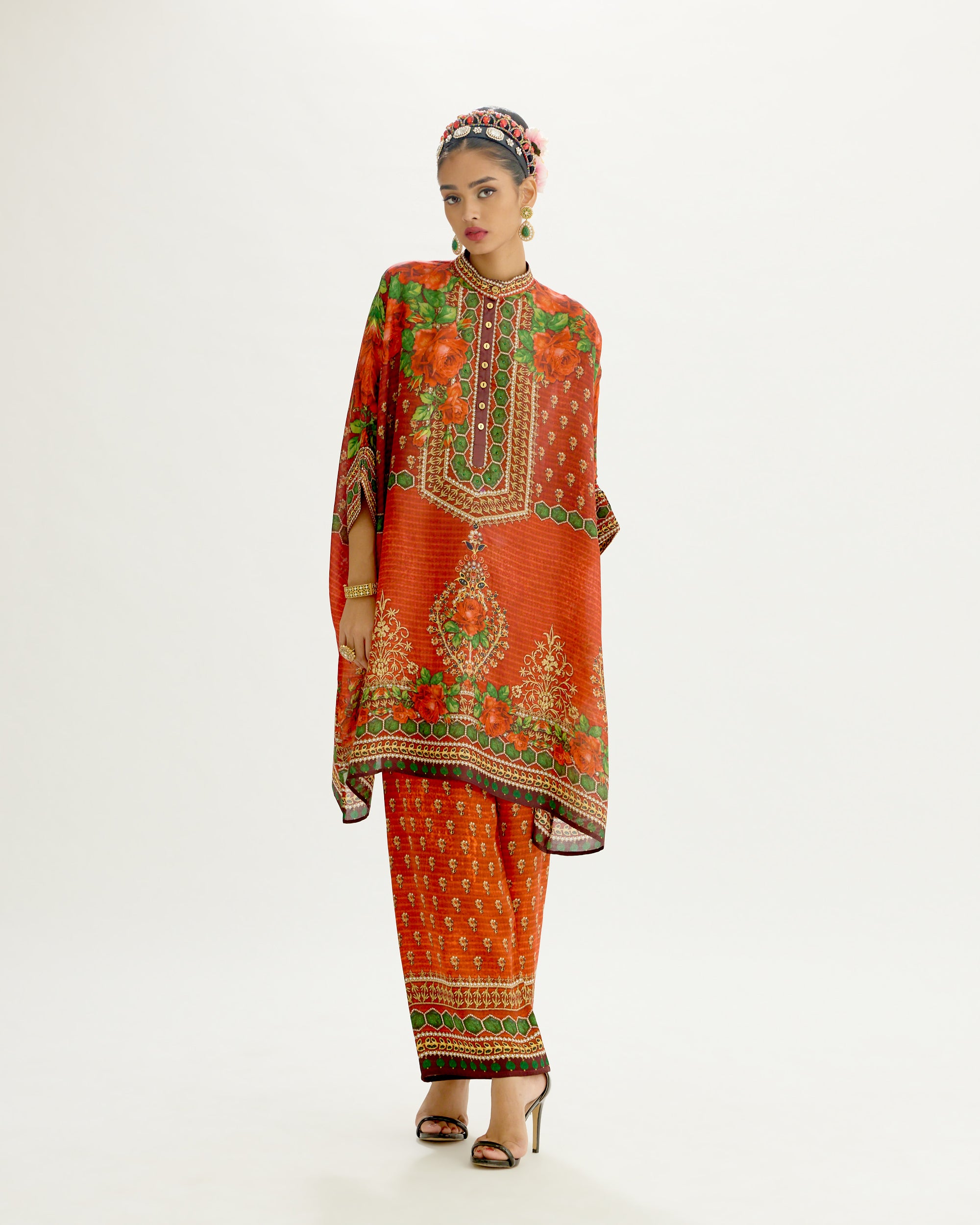 Pakeezah : Chanel 36" - Red