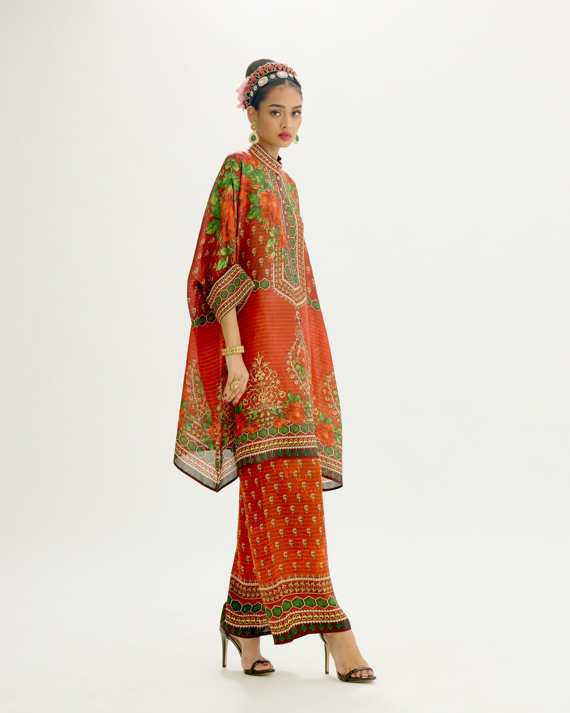 Pakeezah : Chanel 36" - Red