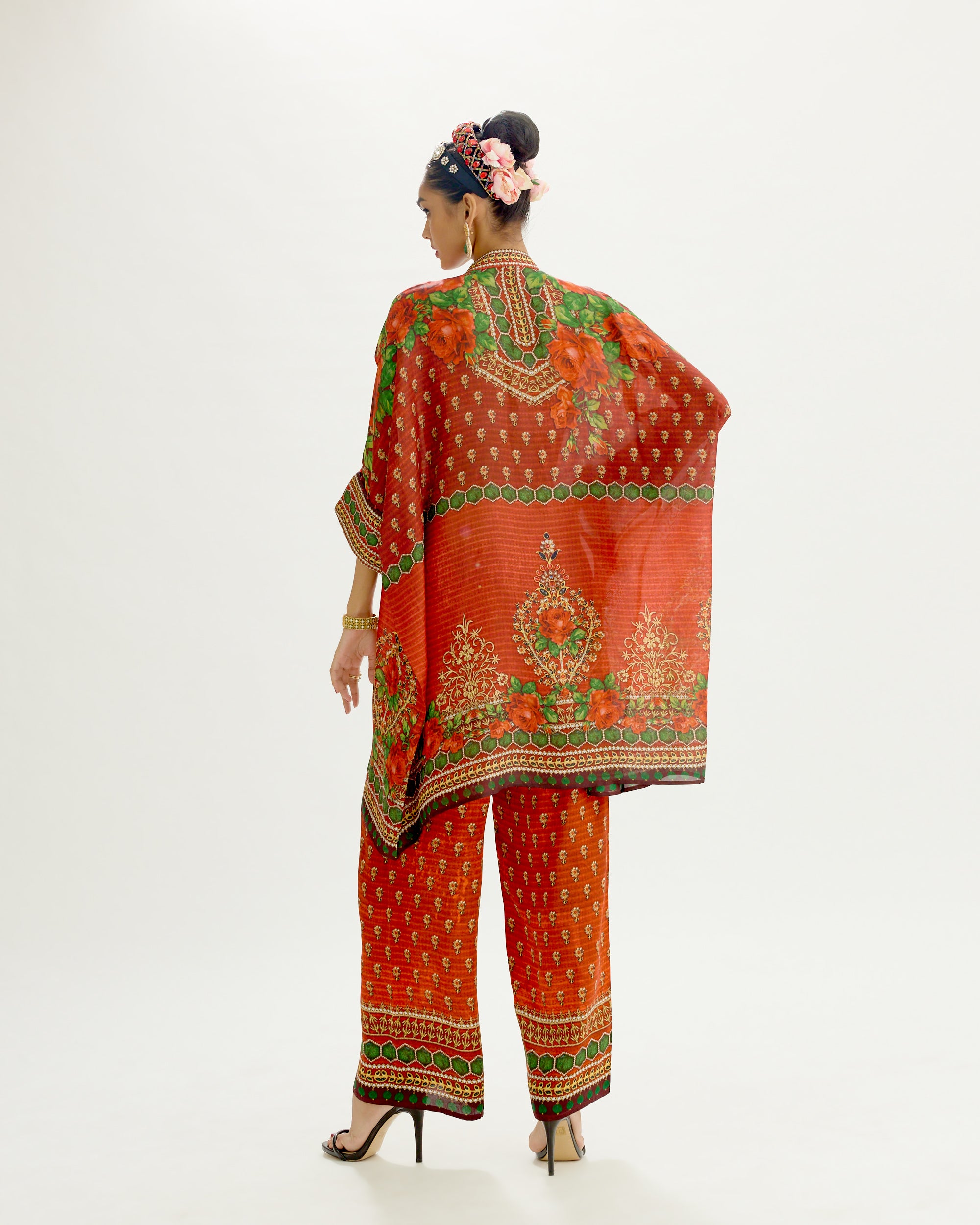 Pakeezah : Chanel 36" - Red