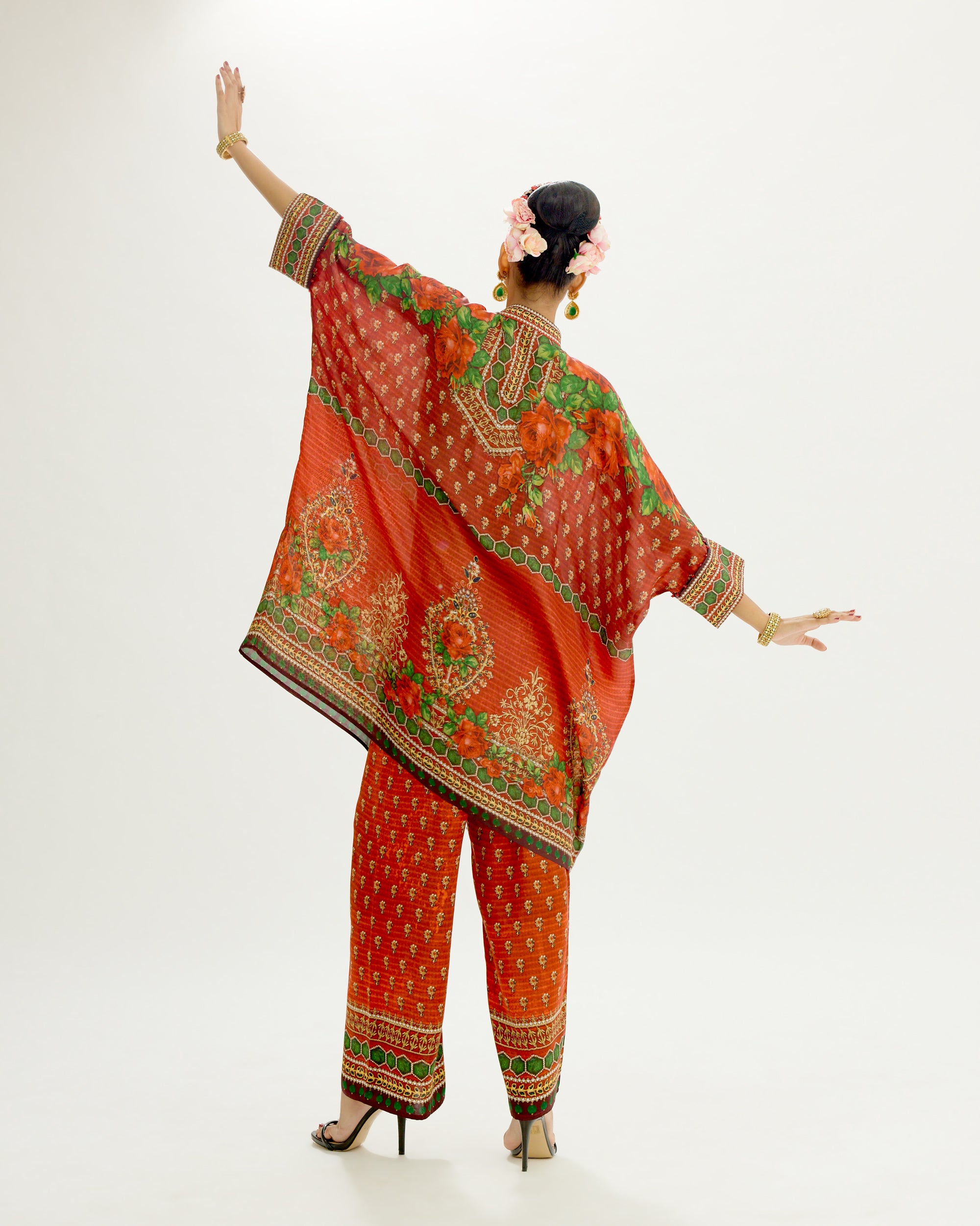 Pakeezah : Chanel 36" - Red