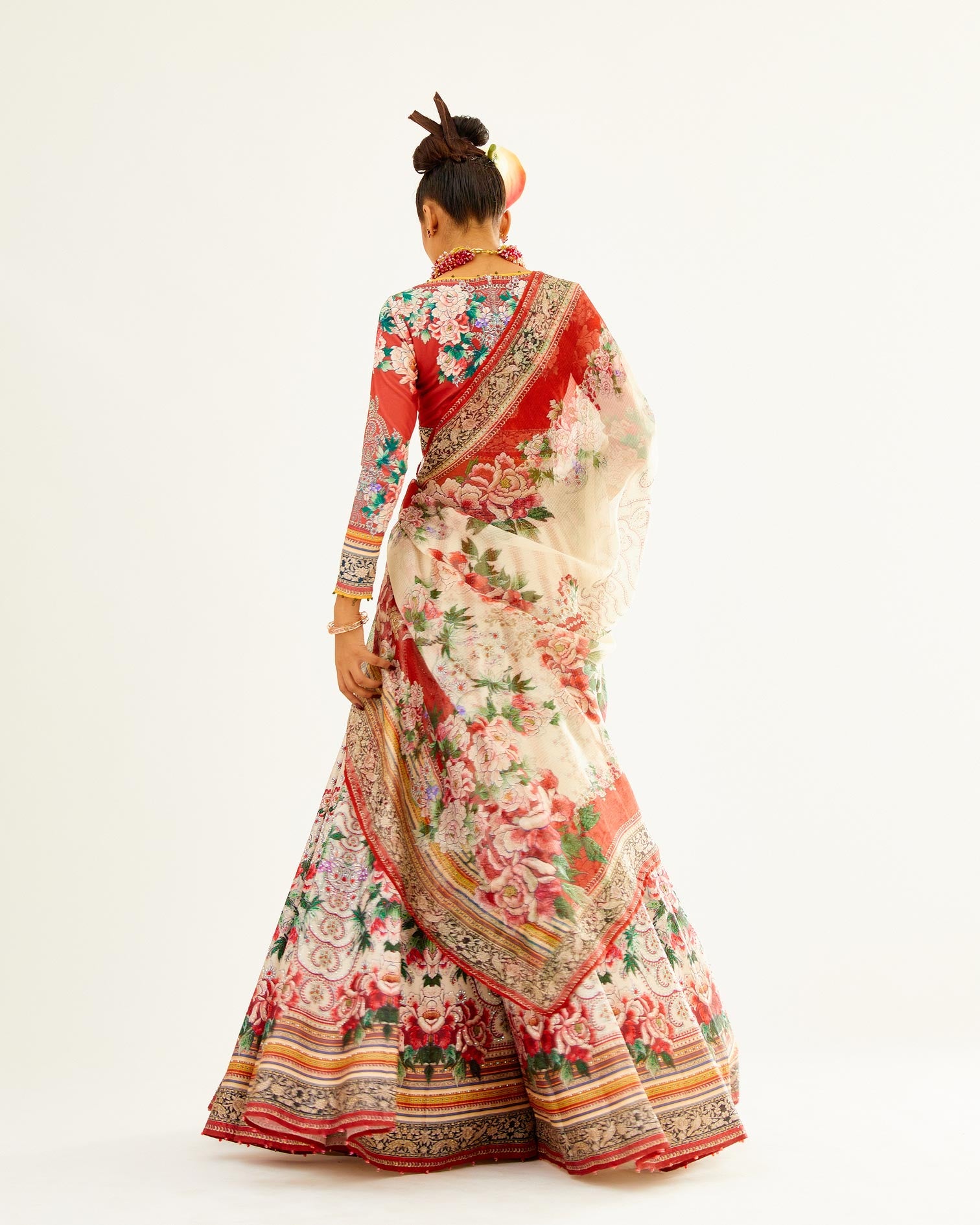 Sayuri : Leela - Ivory/Red