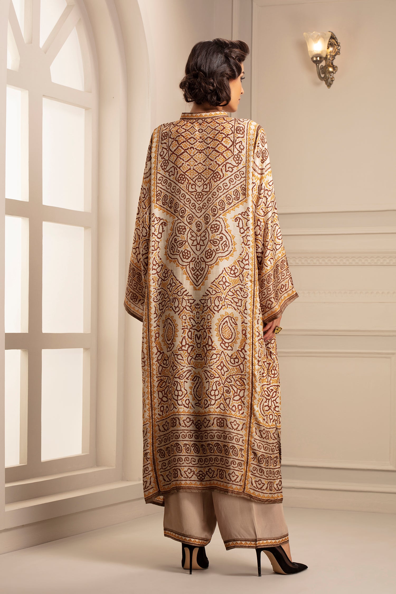 Bandhej : Ghazala Ivory + Paloma