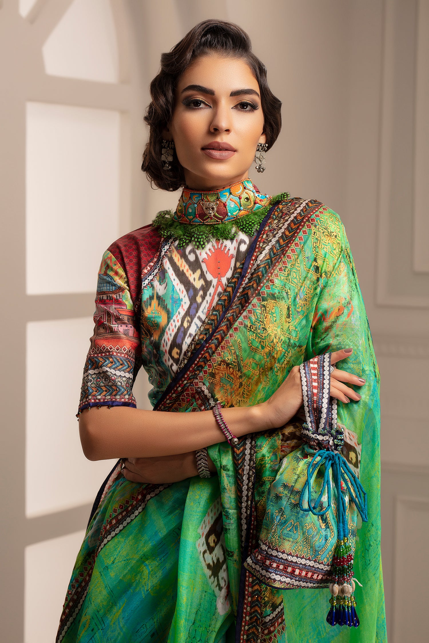 Istanbul Leela : Lime/Turq