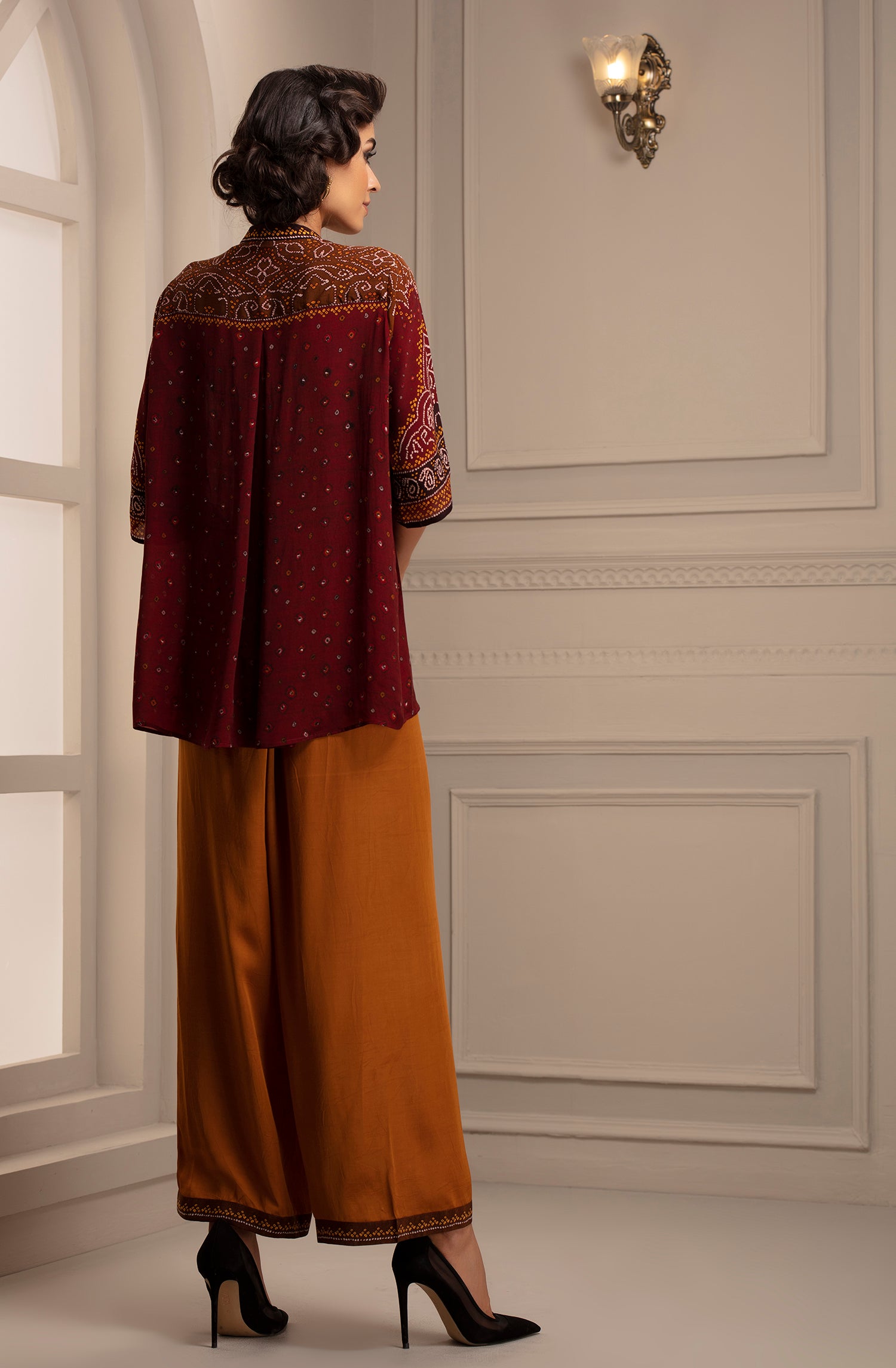 Bandhej : Maizah Red + Paloma