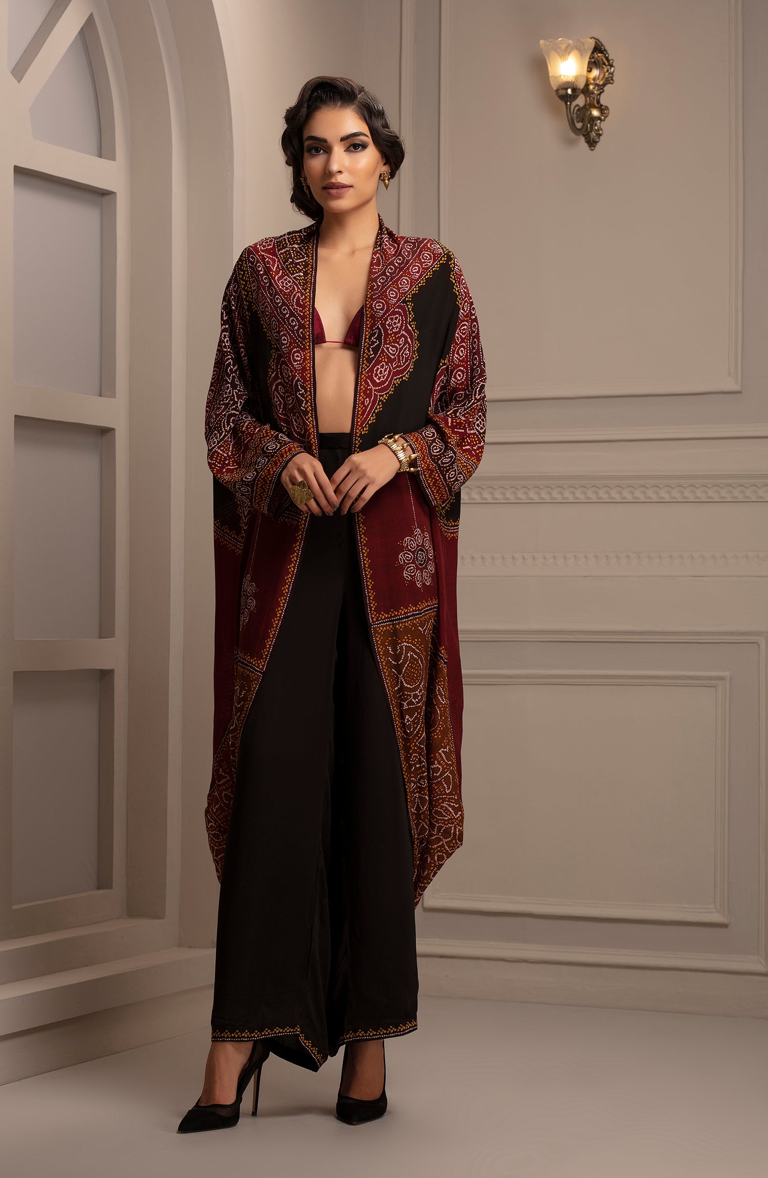 Bandhej : Jannat Red + Paloma