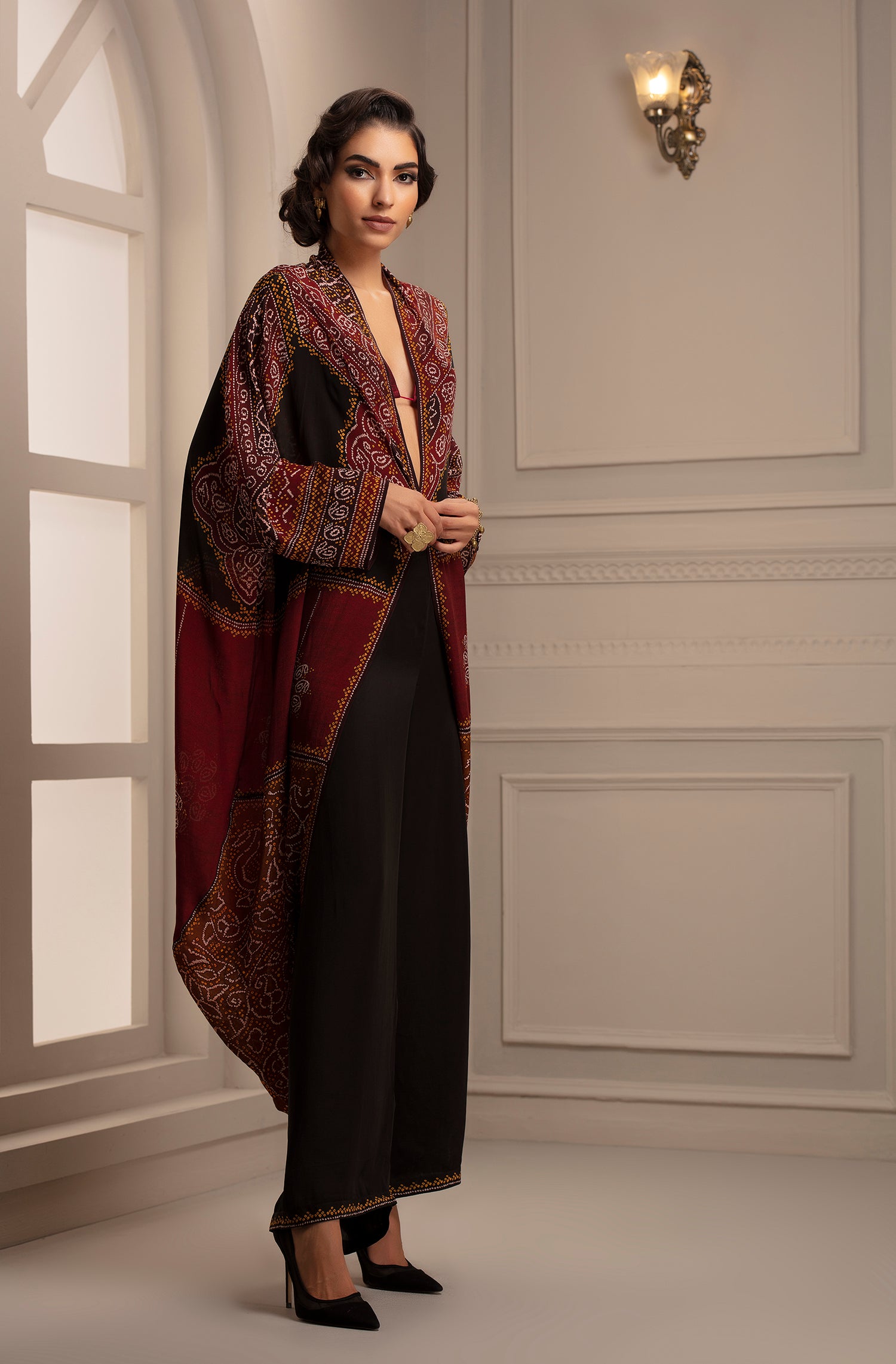 Bandhej : Jannat Red + Paloma
