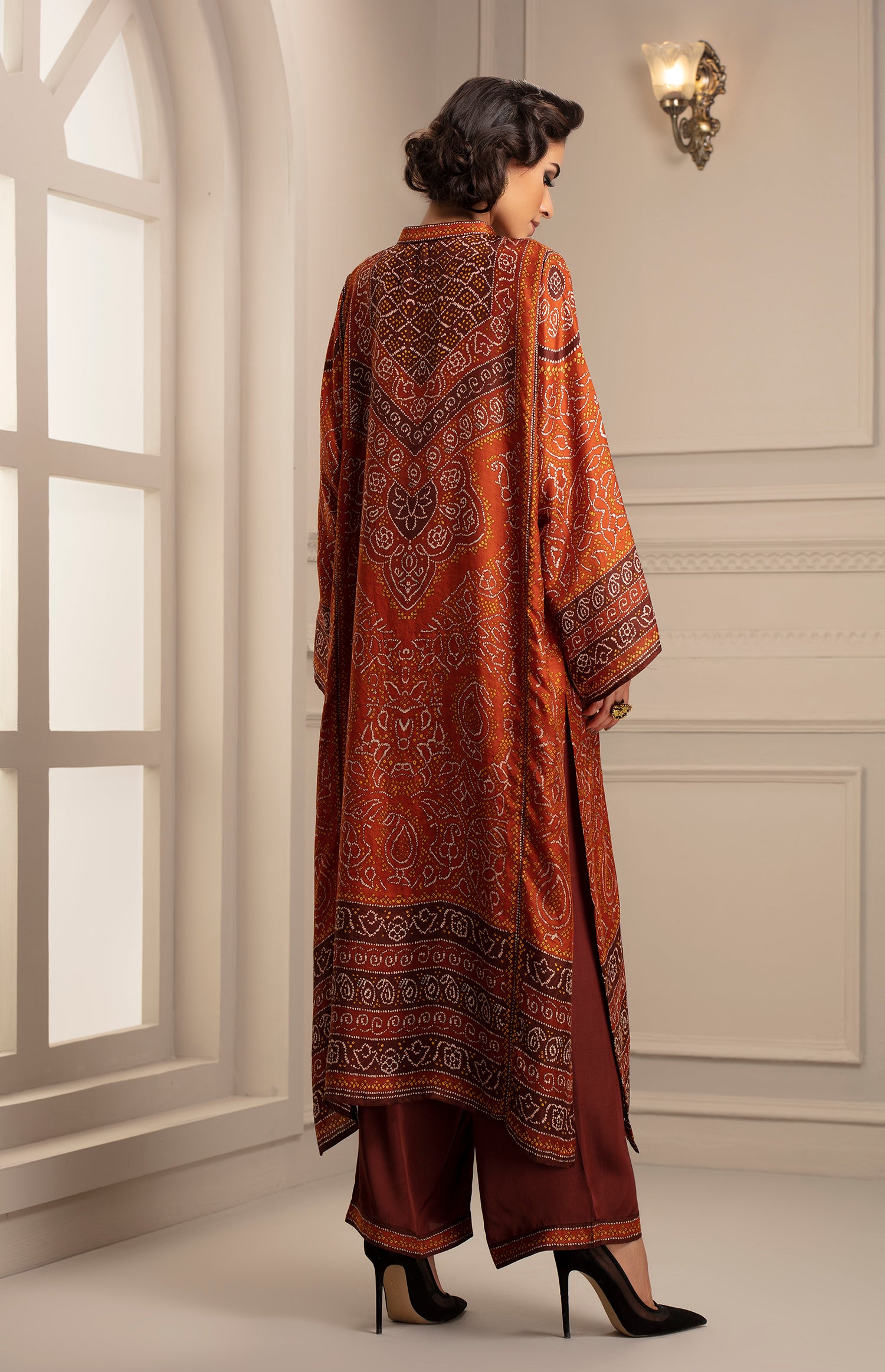 Bandhej : Ghazala Rust + Paloma