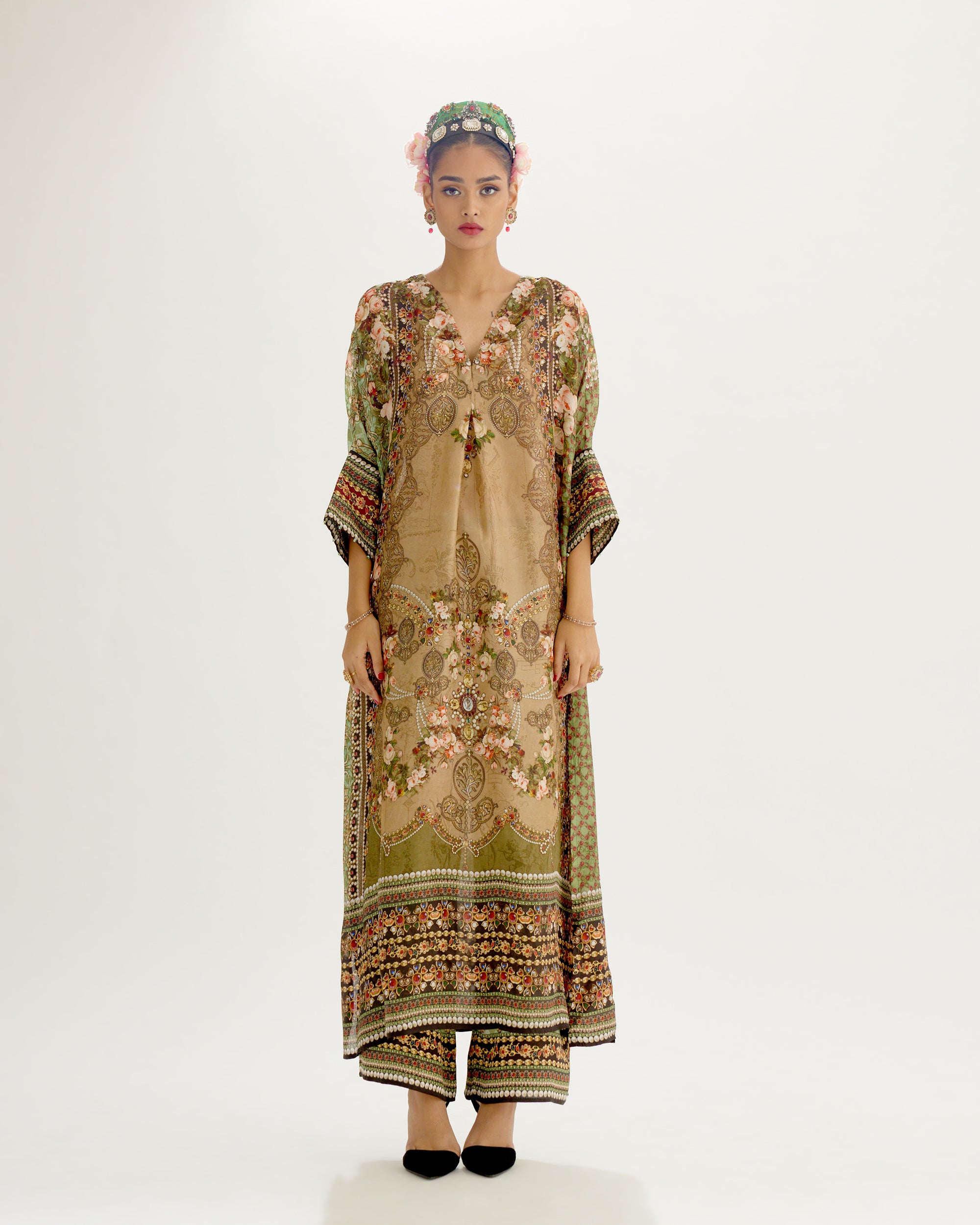 Pakeezah : Banera - Olive