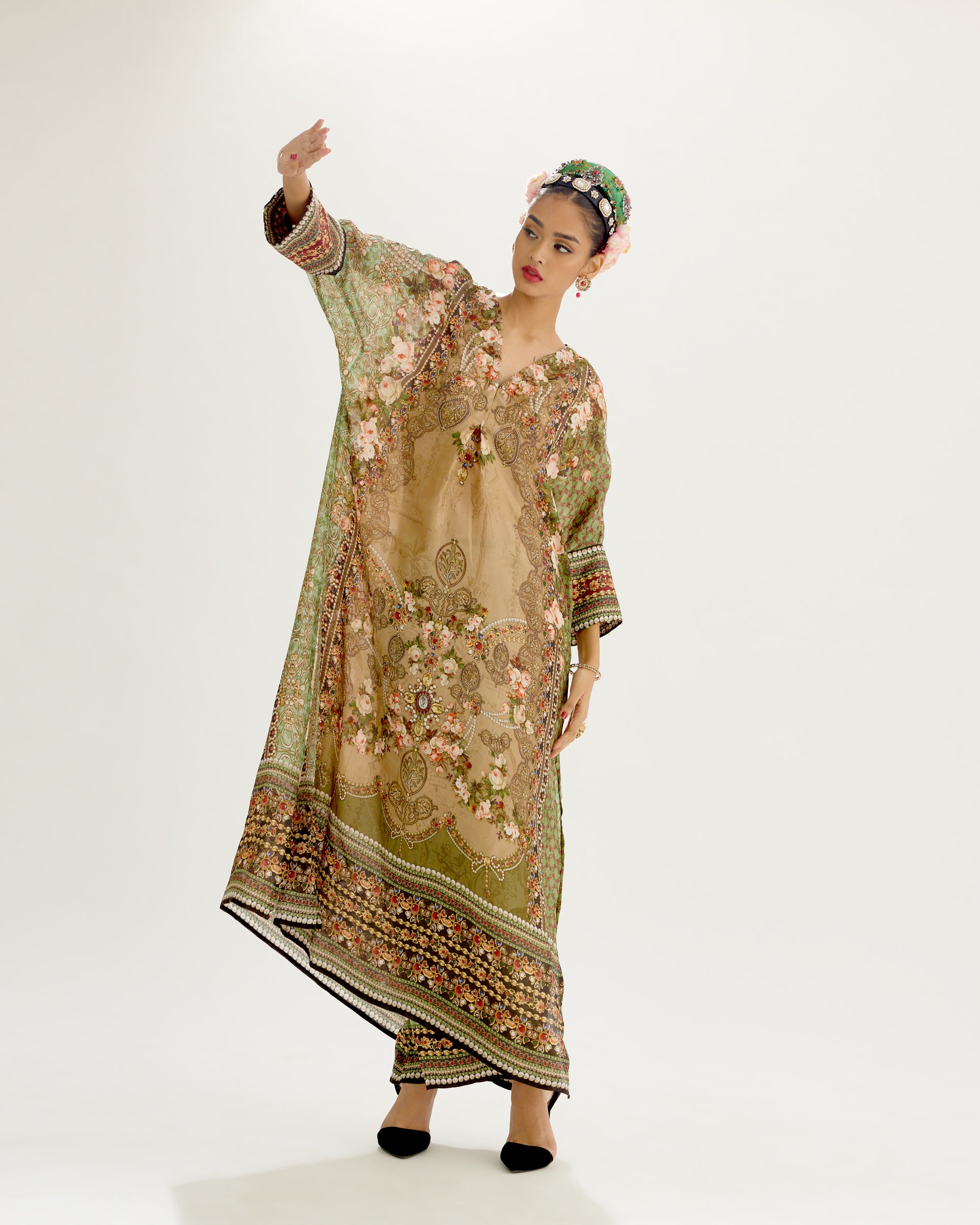 Pakeezah : Banera - Olive