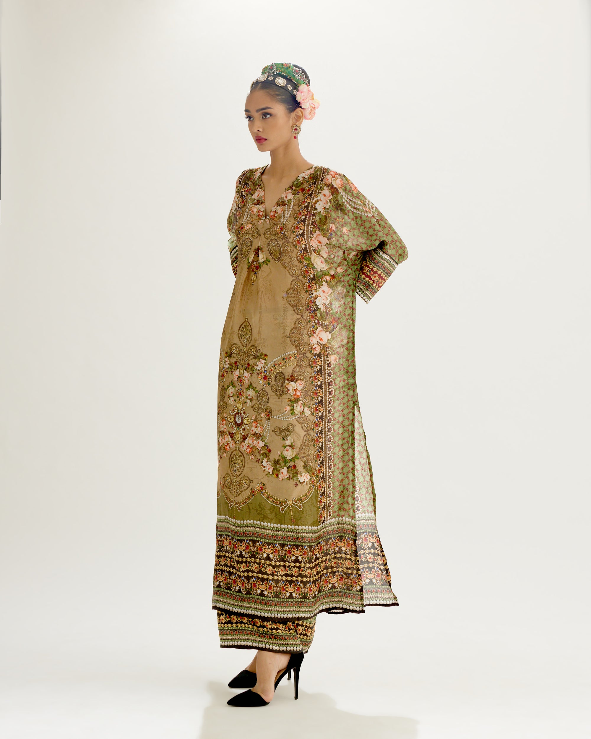 Pakeezah : Banera - Olive