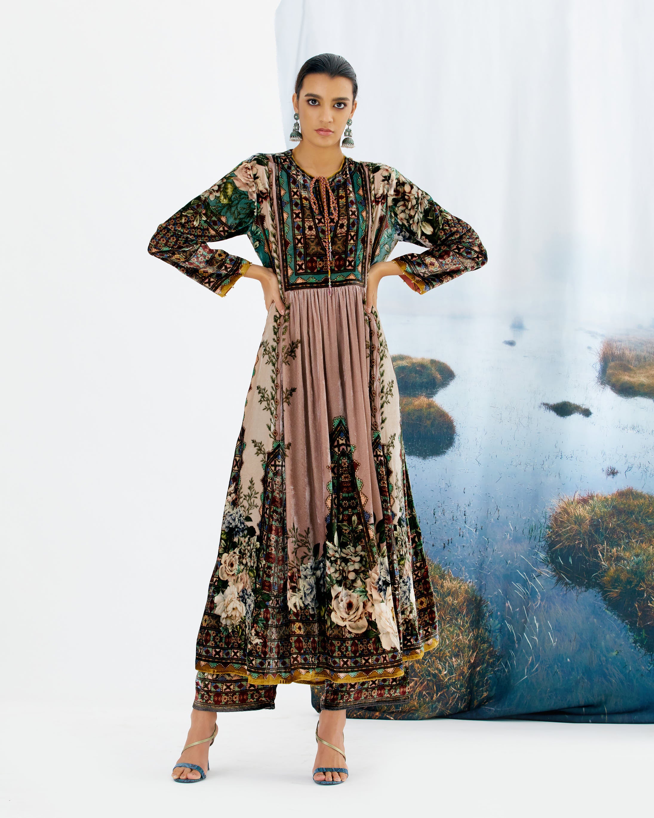 Notting Hill : Anisha - Ivory/Sage
