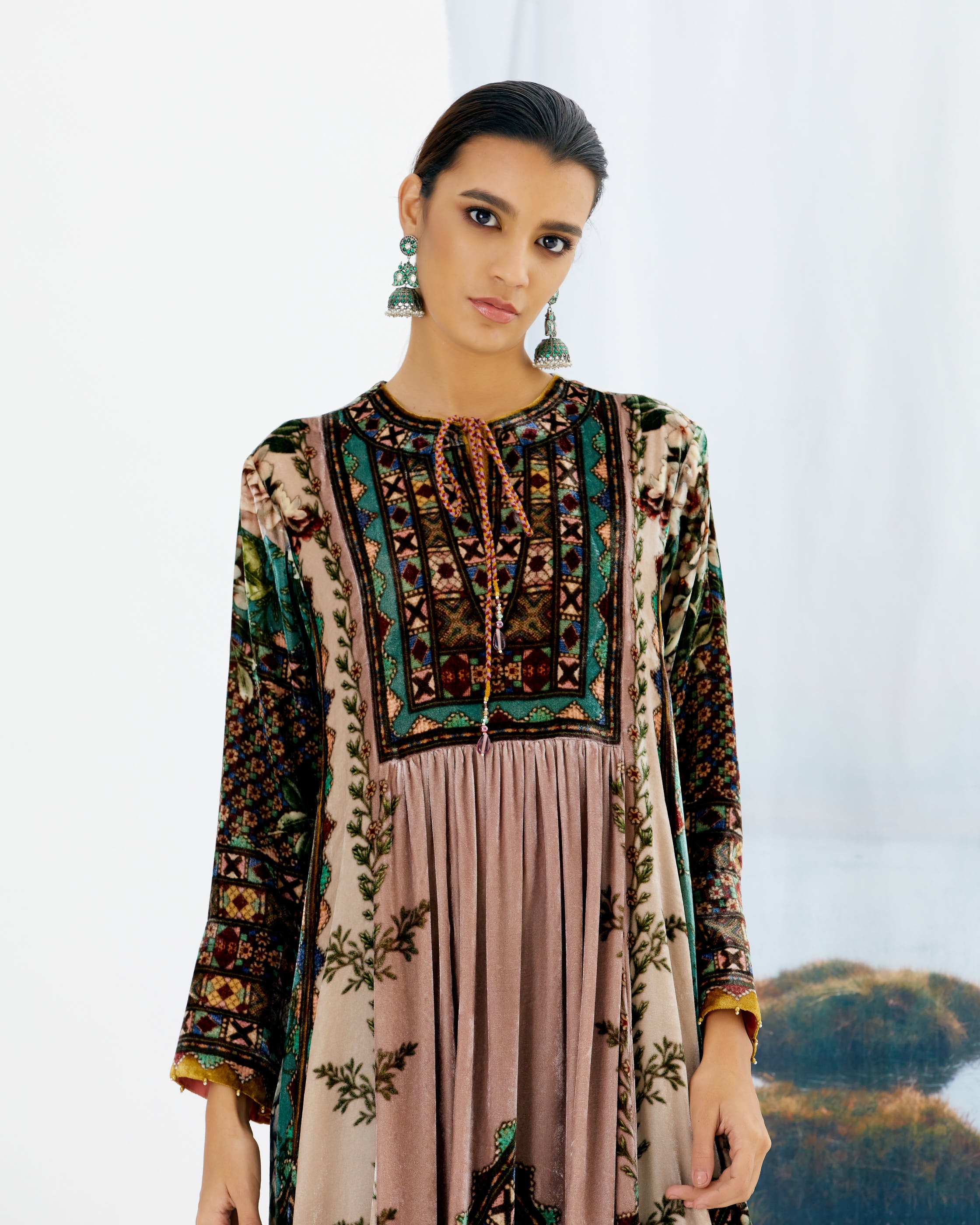Notting Hill : Anisha - Ivory/Sage