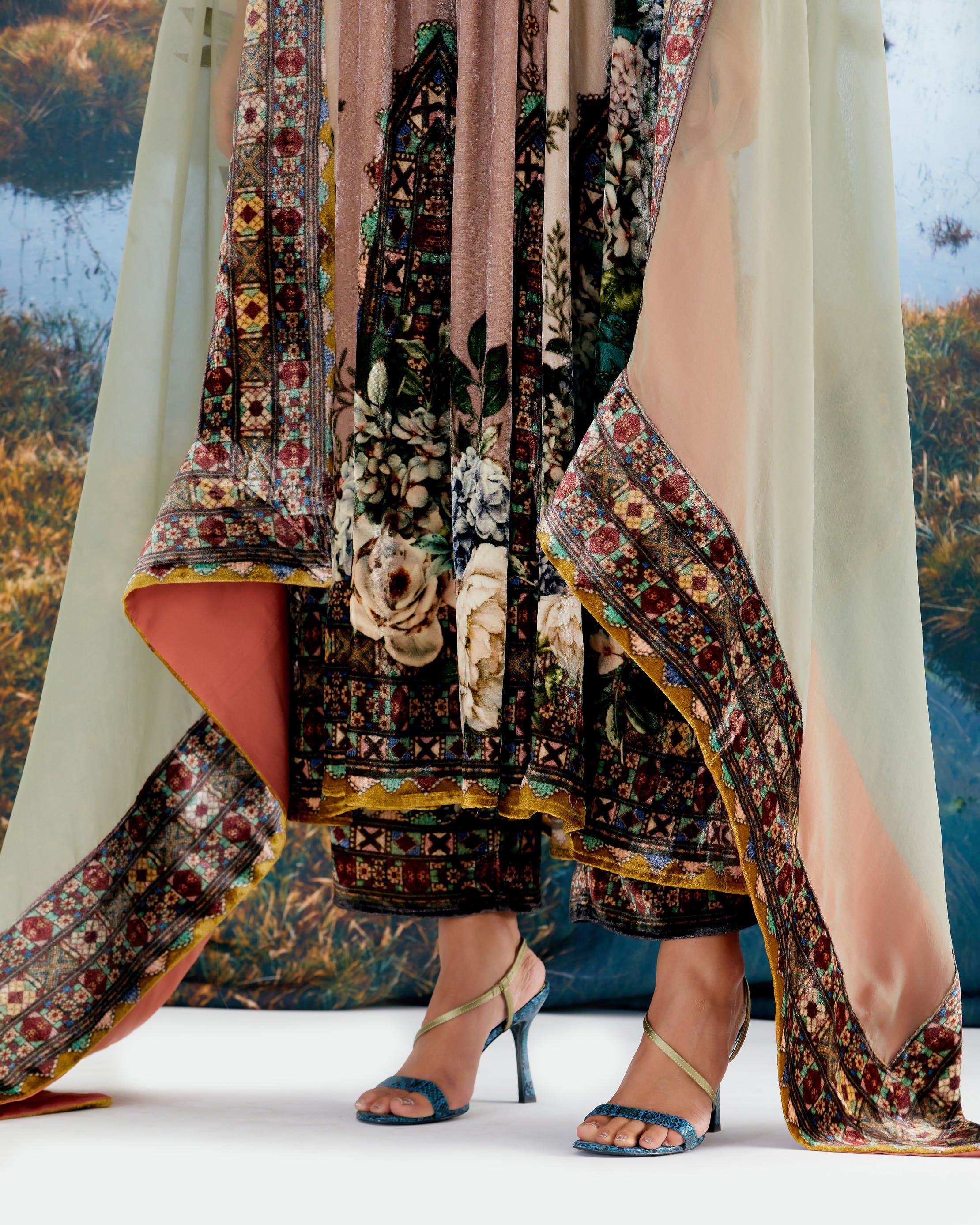 Notting Hill : Anisha - Ivory/Sage