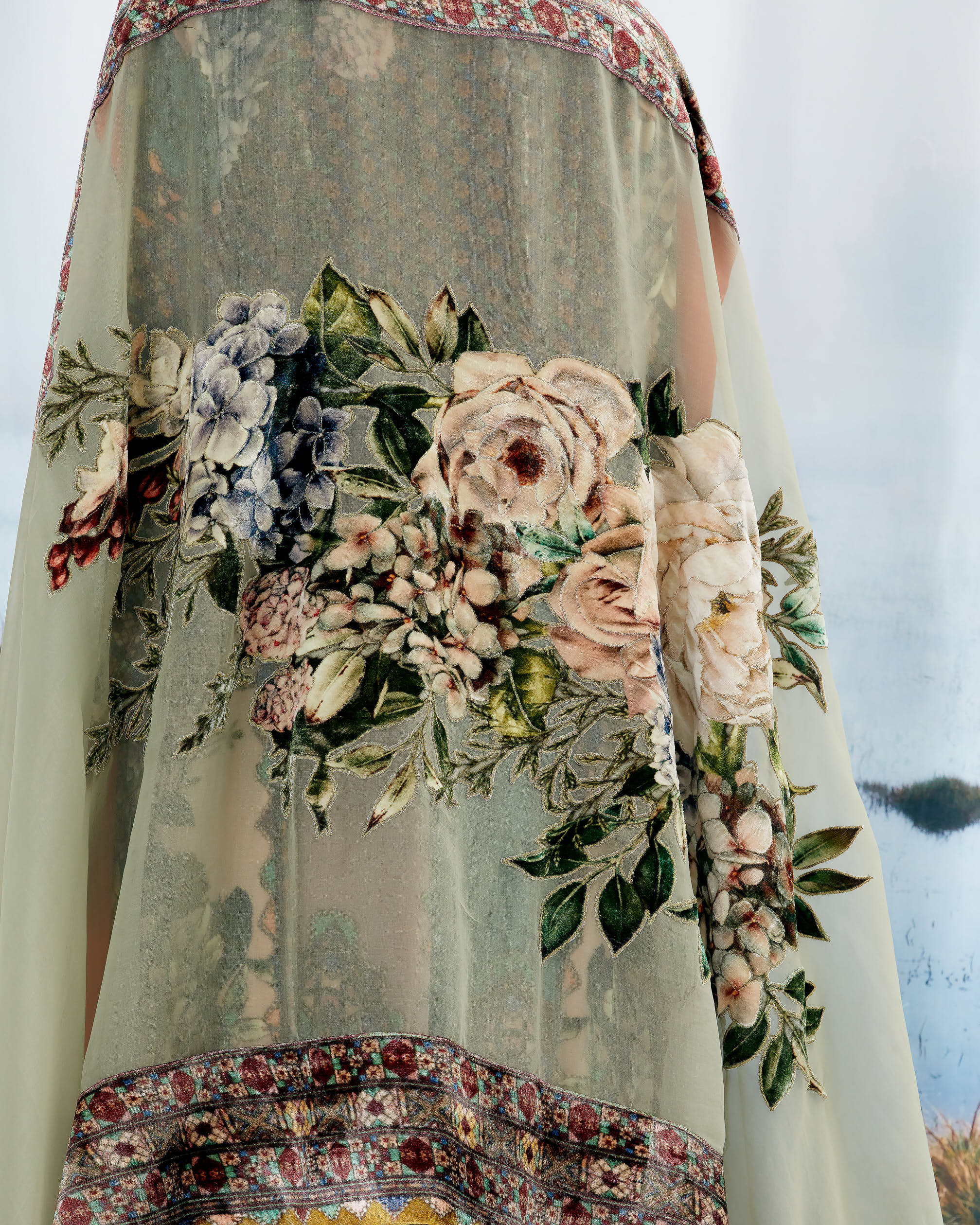 Notting Hill : Anisha - Ivory/Sage