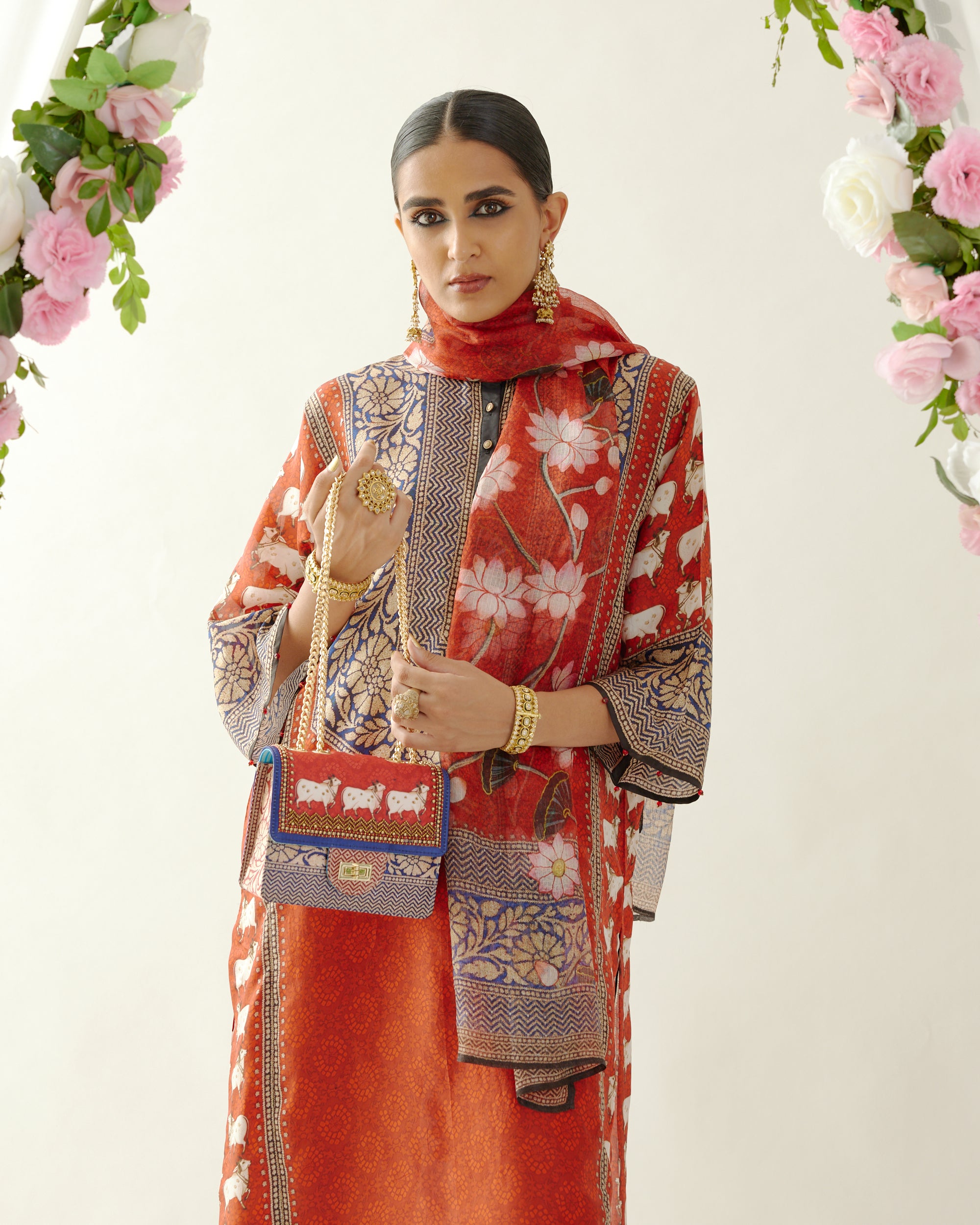 Vrindavan : Ghazala - Red