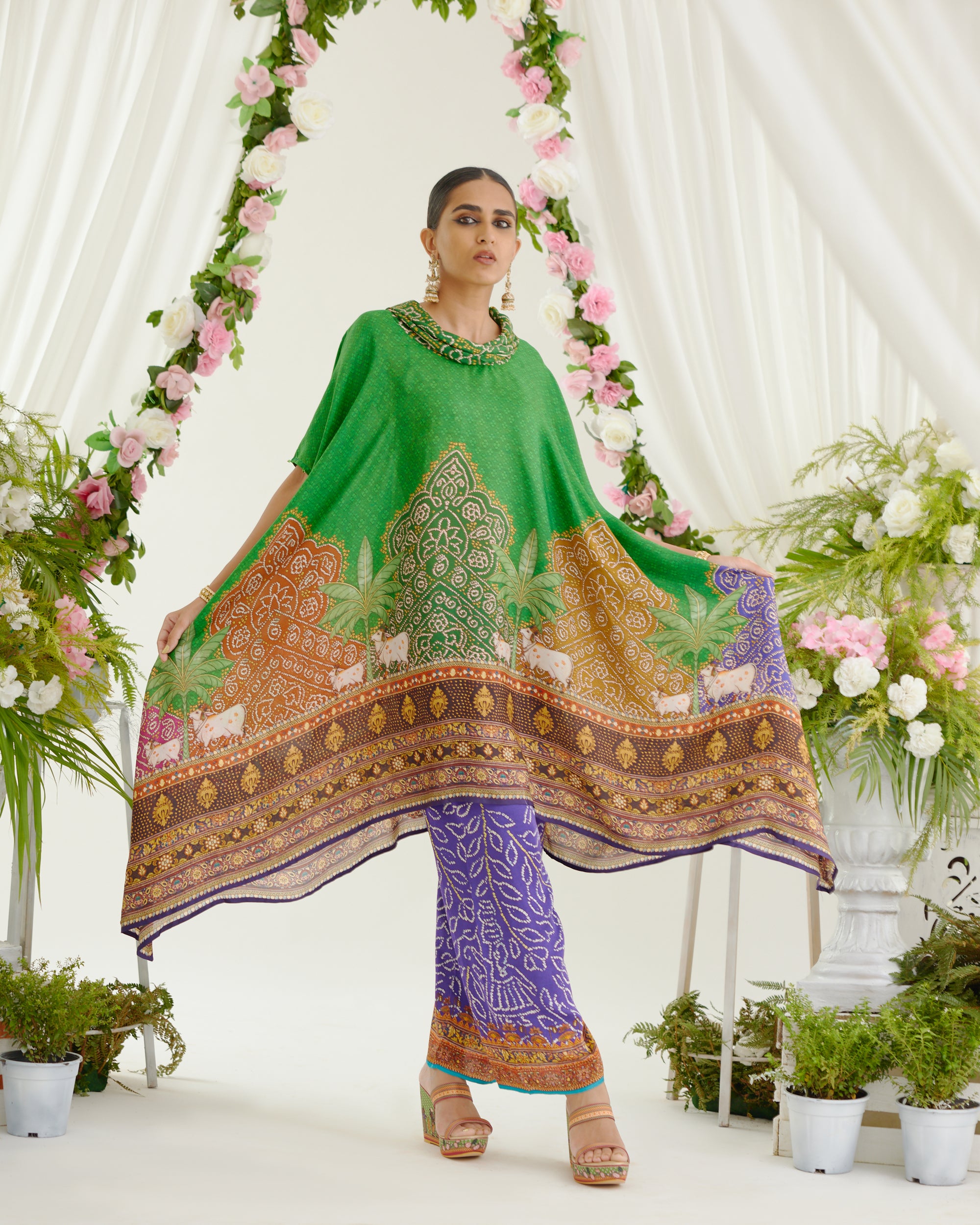 Vrindavan : Lavanya - Green