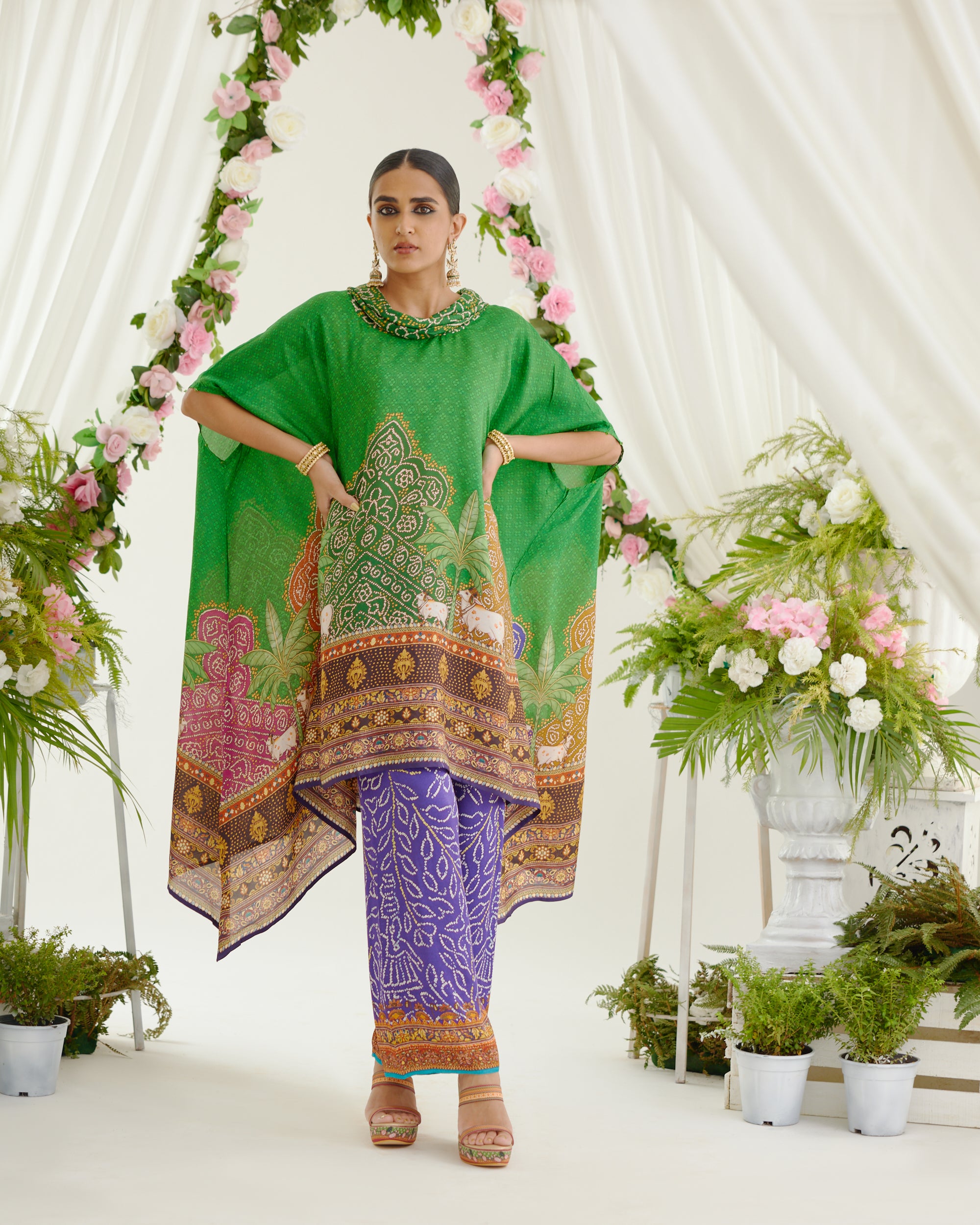 Vrindavan : Lavanya - Green
