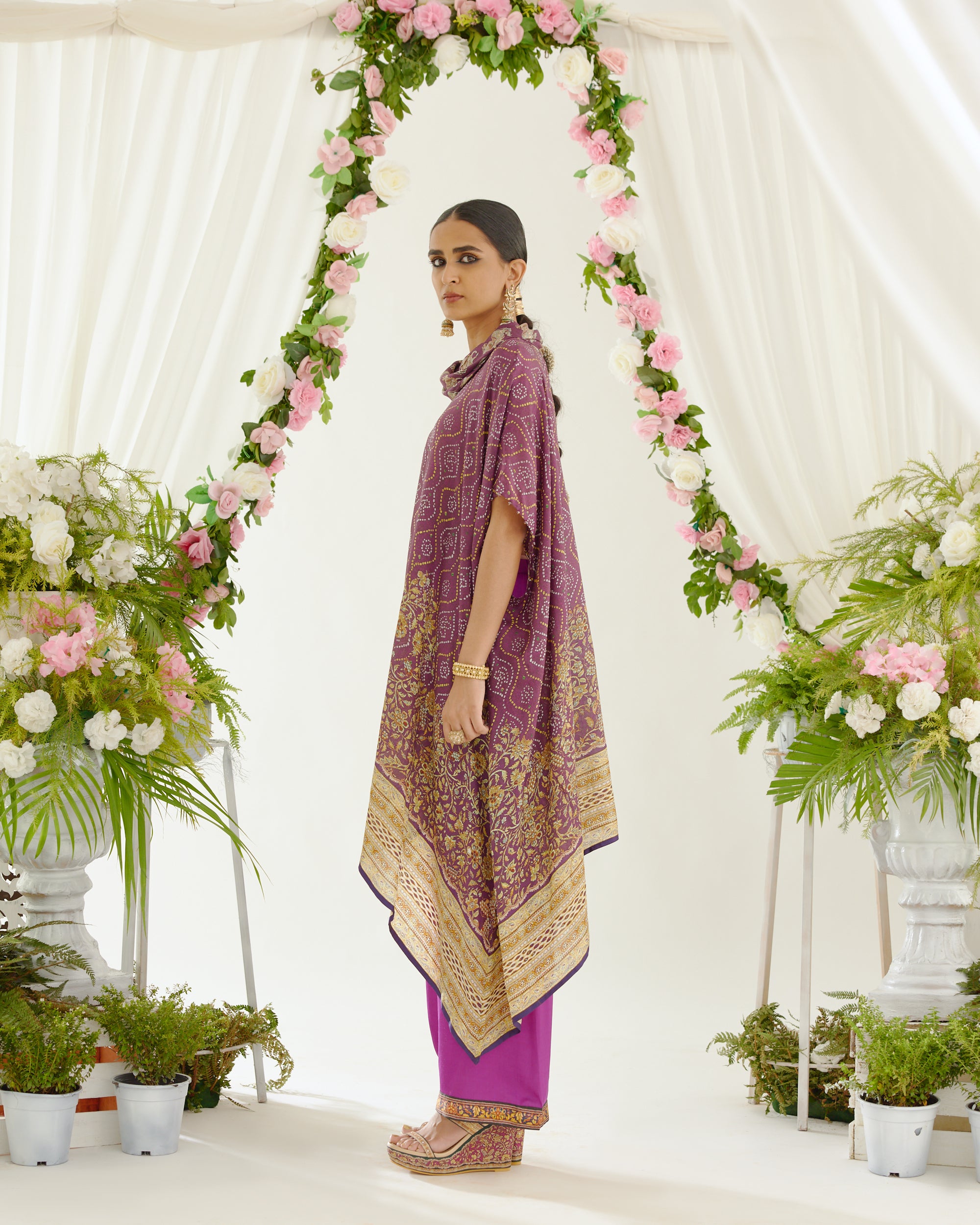 Vrindavan : Lavanya - Plum